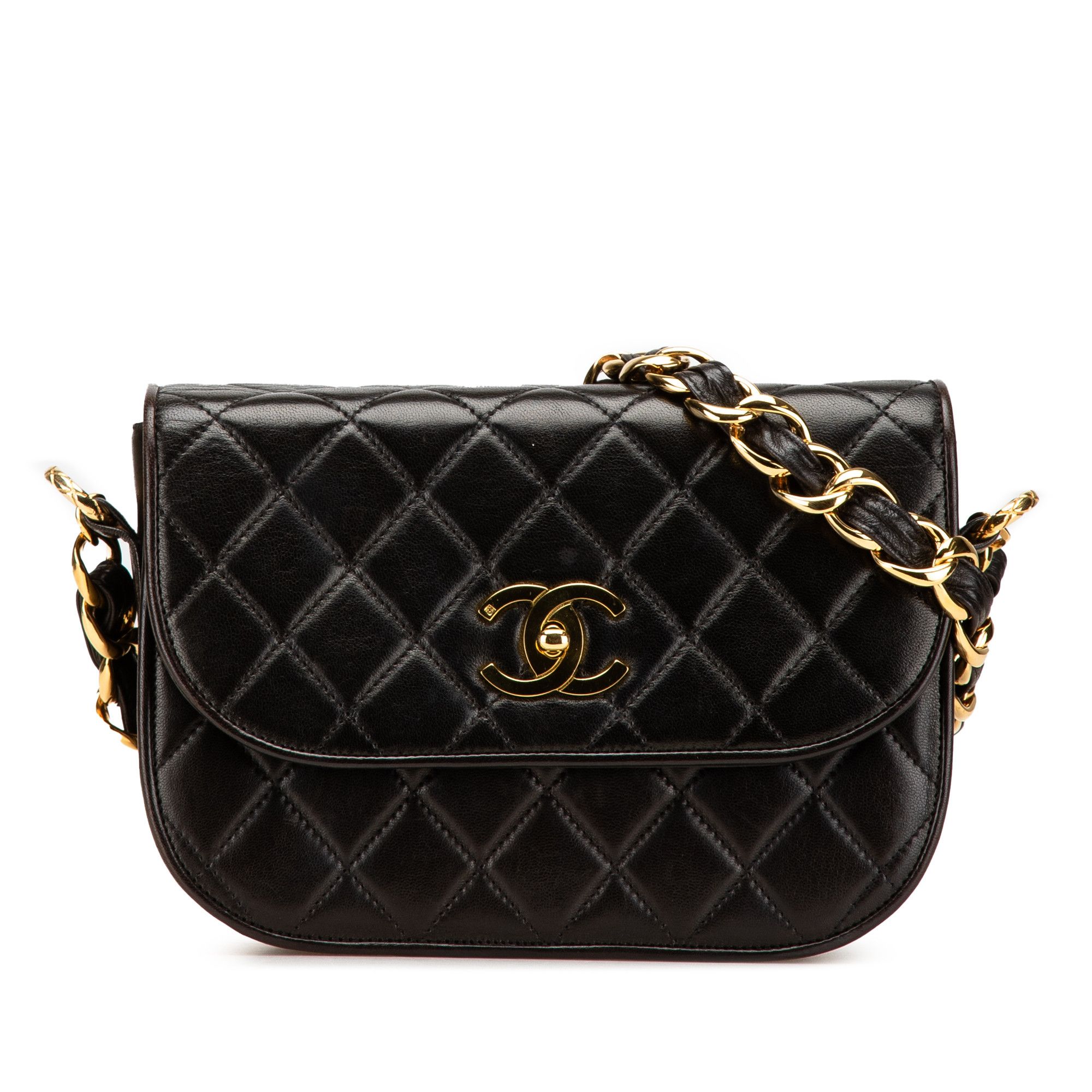 Chanel Chanel CC Quilted Lambskin Chain Flap Size ONE SIZE - 1 Thumbnail
