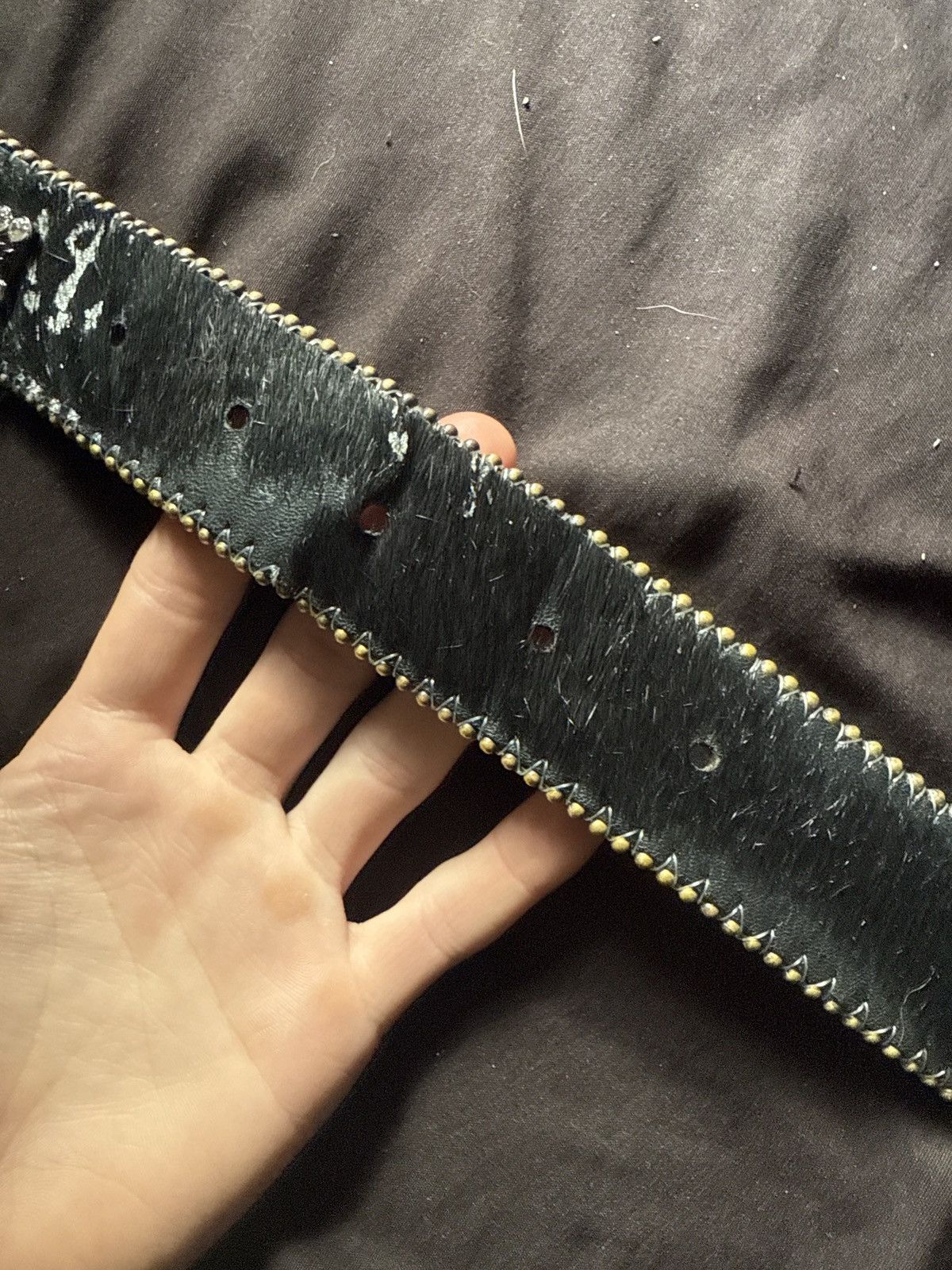 B.B. Simon B.B Simon Pony Hair Belt Size 30 - 4 Thumbnail