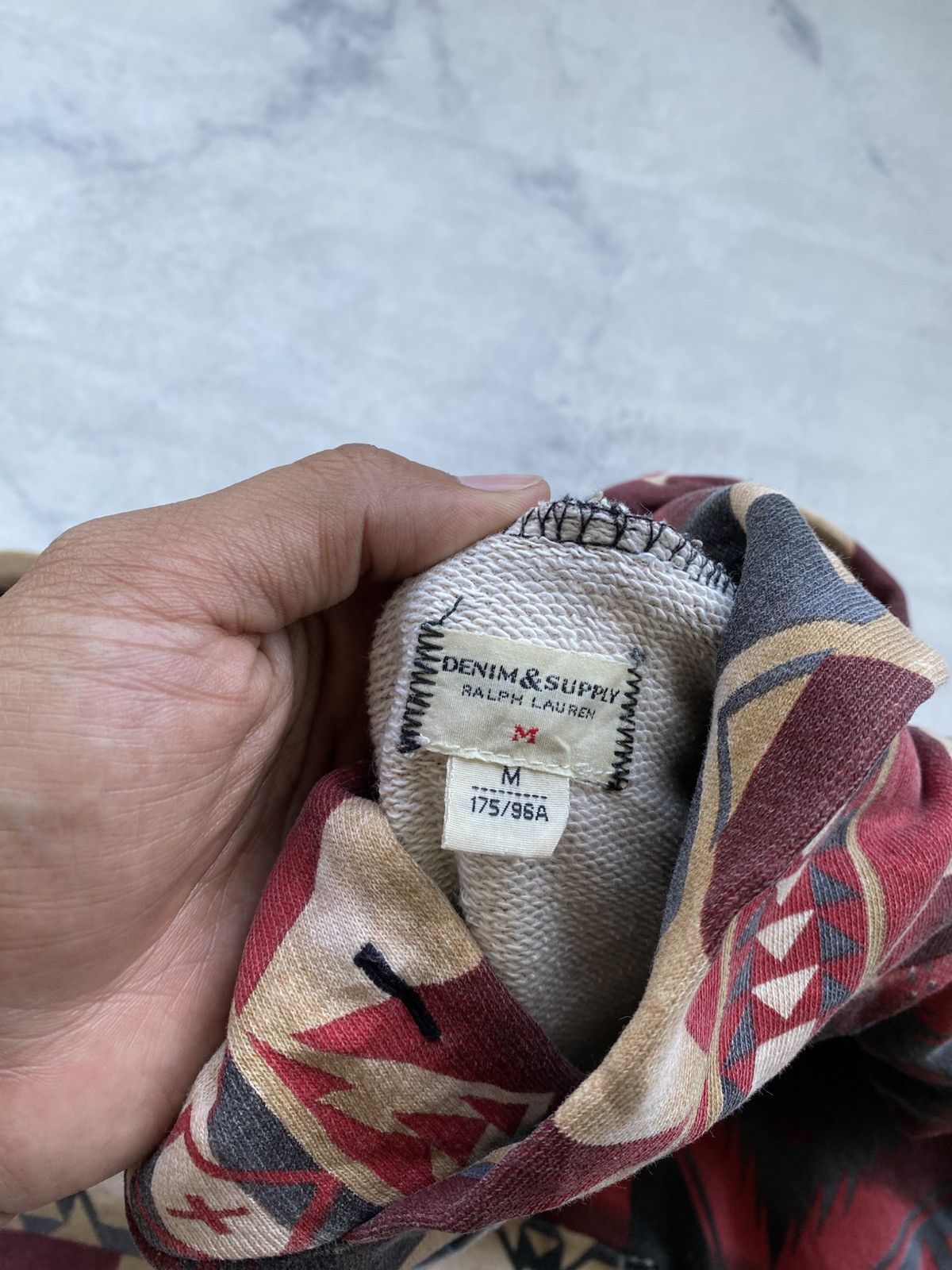 Denim & Supply Ralph Lauren Ralph Lauren Denim Supply Aztec Hoodie Size US M / EU 48-50 / 2 - 6 Thumbnail