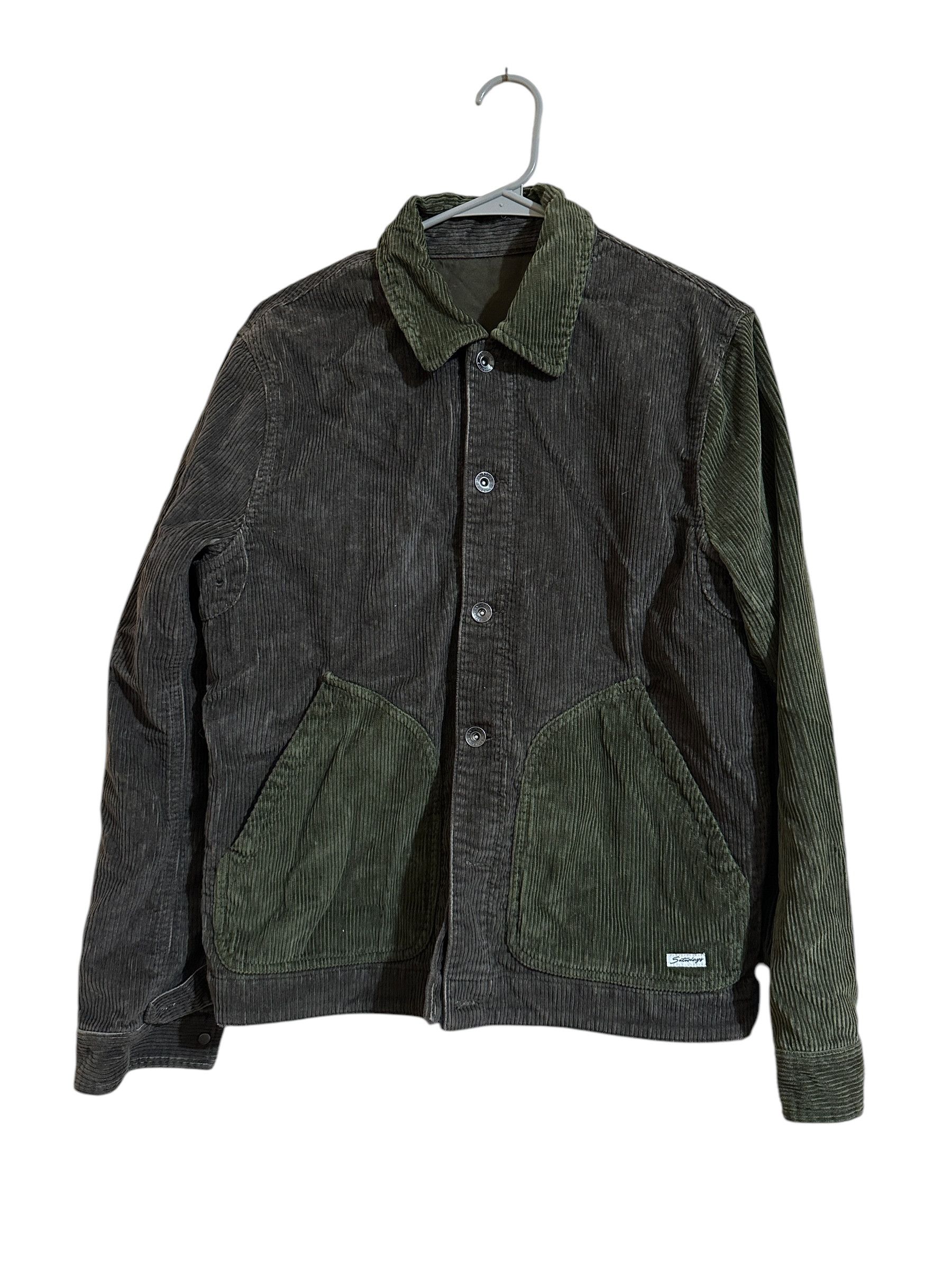 Saturdays NYC Saturdays NYC Mixed Green Corduroy Jacket Size US S / EU 44-46 / 1 - 1 Thumbnail