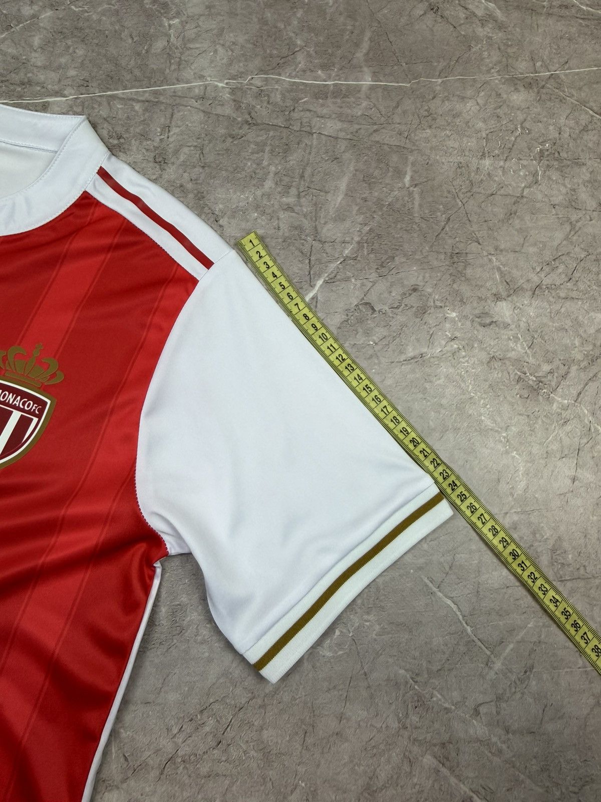 Vintage Maillot Domicile AS Monaco Pogba 2025/26 Enfant Size US M / EU 48-50 / 2 - 10 Thumbnail