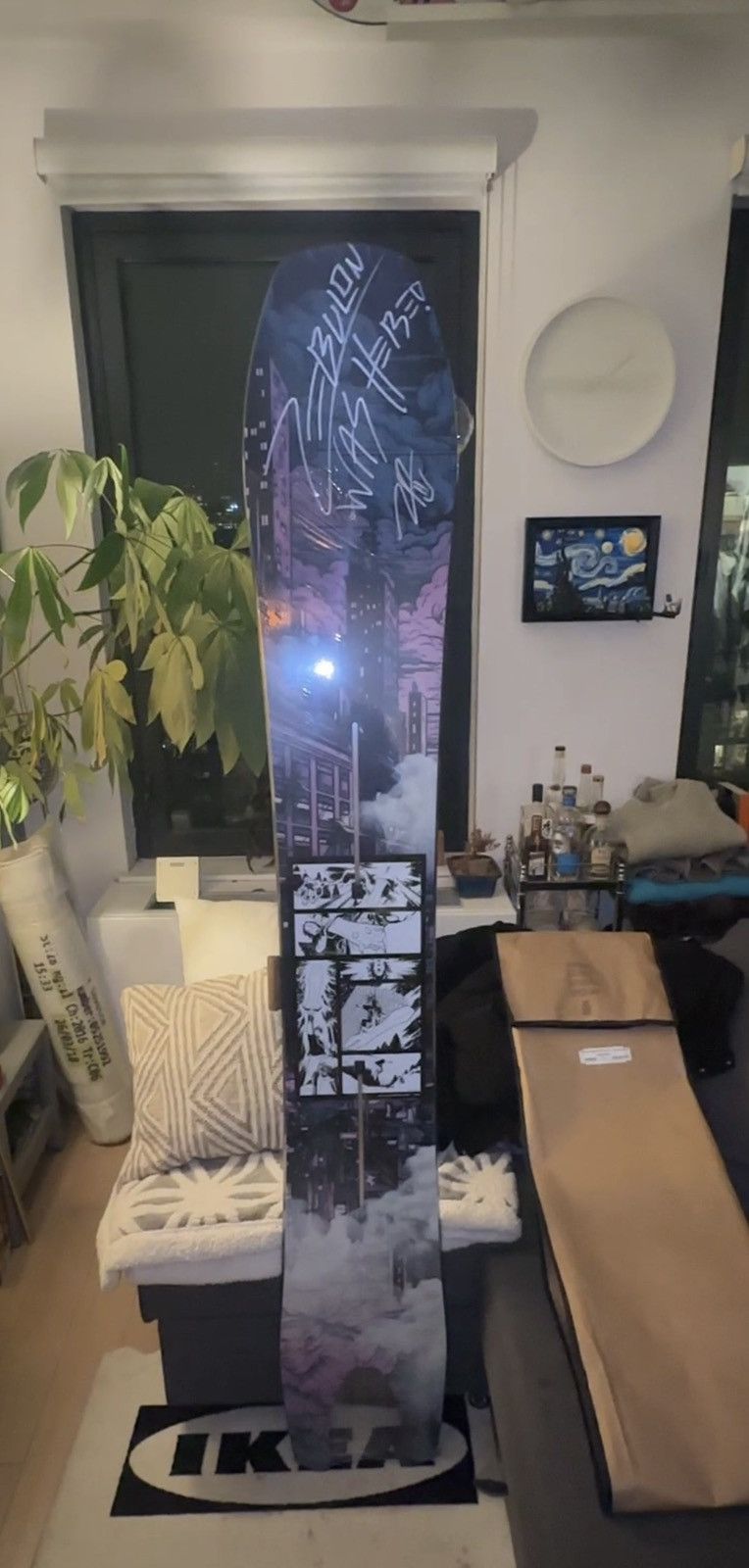 Burton Burton Super Ultra Blossom LTD Edition Signed Snowboard Size ONE SIZE - 5 Thumbnail