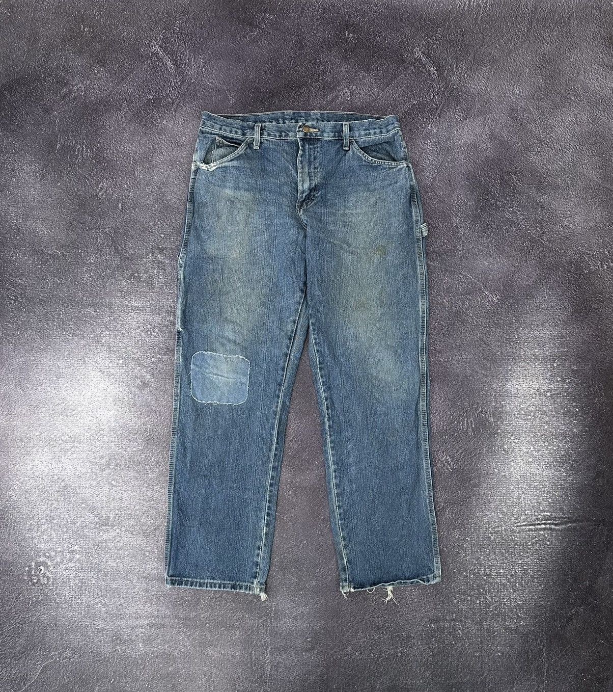 Dickies Vintage Dickies Distressed USA Baggy Cargo Carpenter Pants Size US 34 / EU 50 - 2 Thumbnail