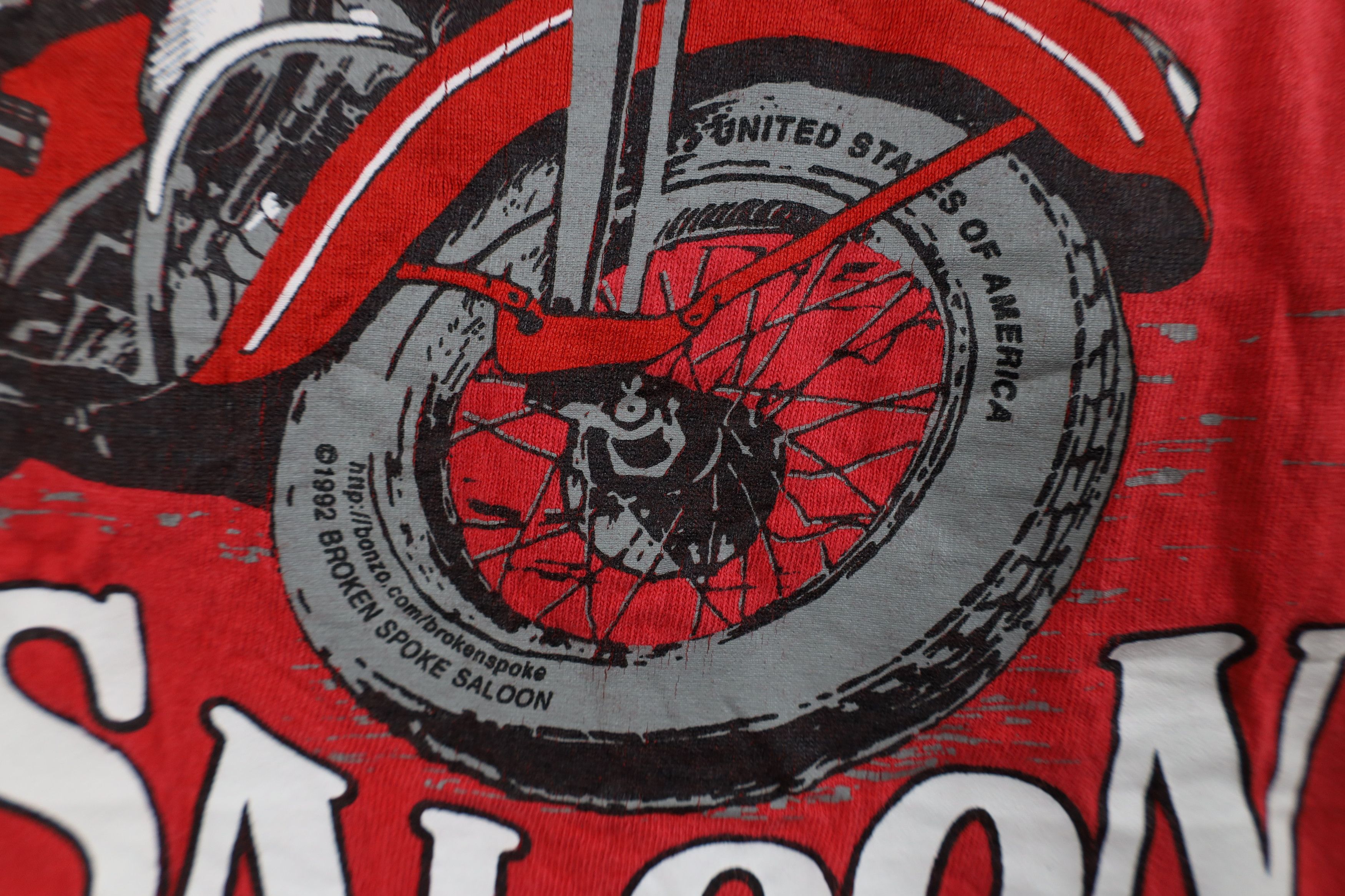 Vintage Vintage 90s Saloon Sturgis Motorcycle Tank Top T-Shirt USA Size US M / EU 48-50 / 2 - 5 Thumbnail