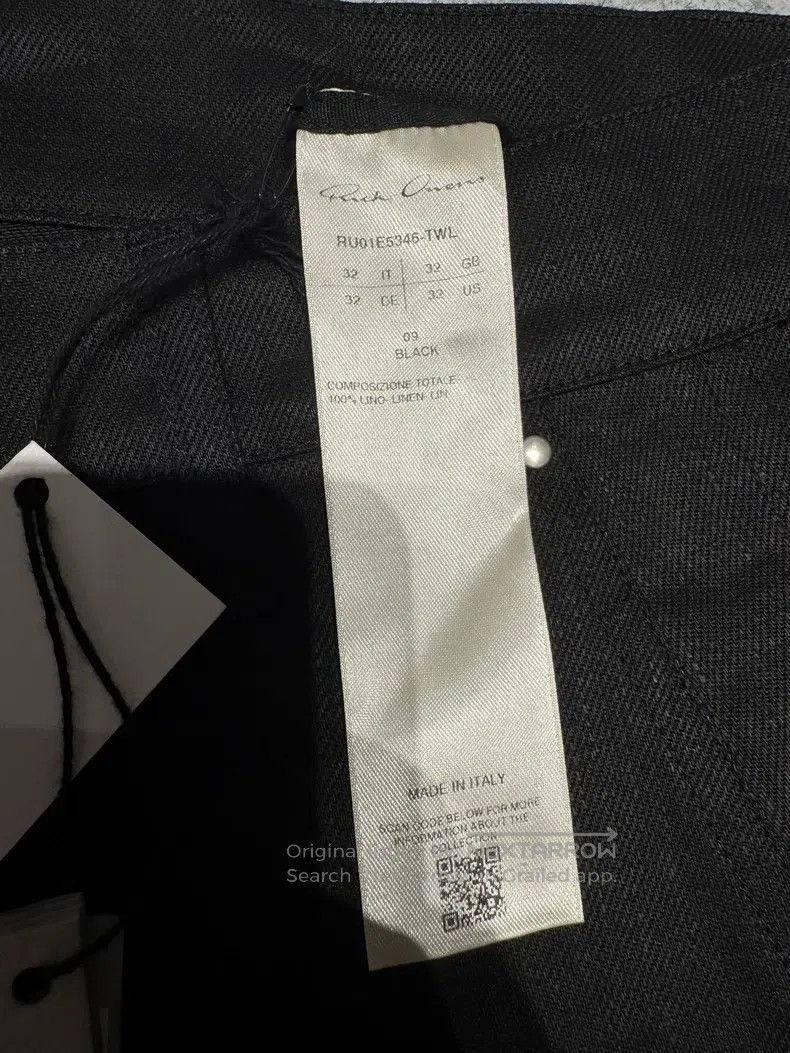 Rick Owens Rick Owens Black Cargo Pants Size US 32 / EU 48 - 3 Thumbnail