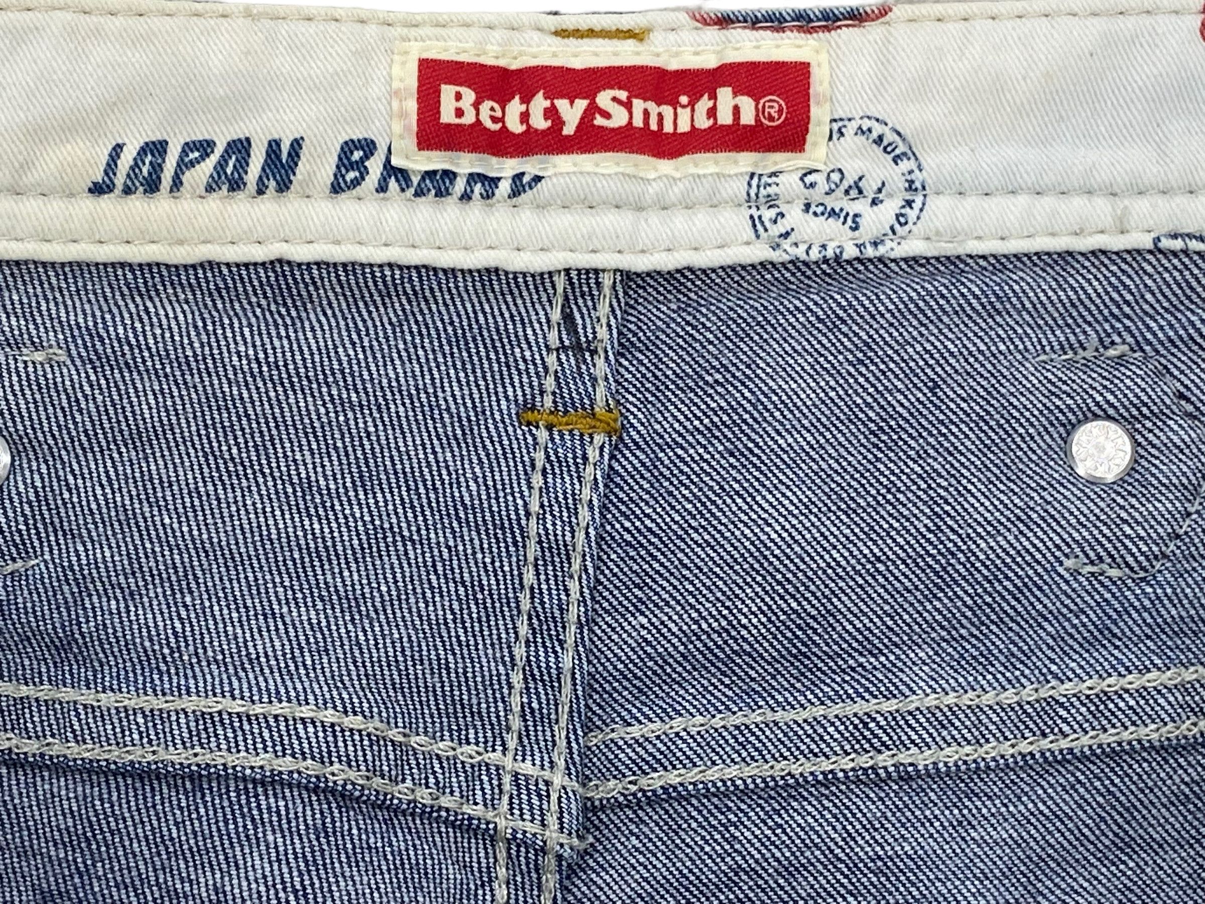 Japanese Brand Betty Smith Carpenter Pants Buckle Back Denim –Made in Japan Size US 33 - 9 Thumbnail