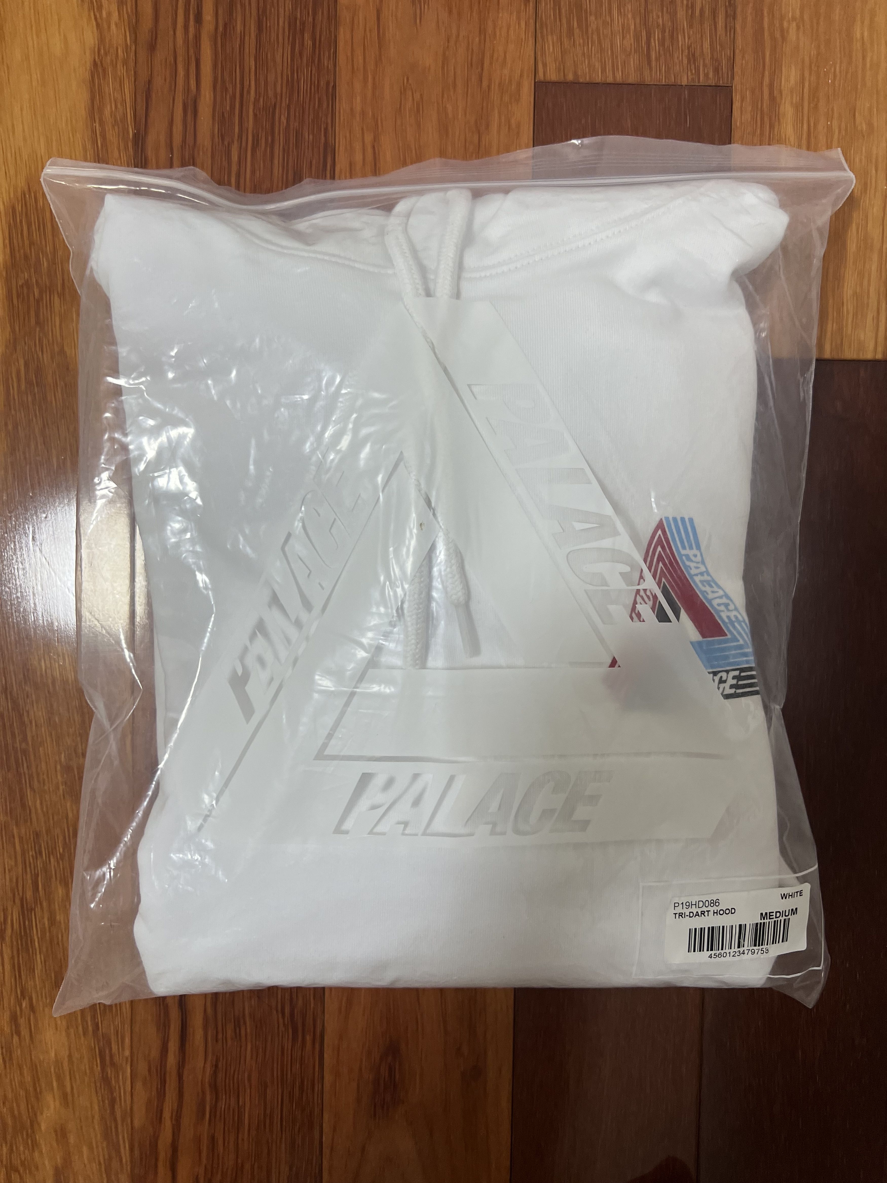 Palace 💚 2021 Palace Tri-Dart Hoodie White Medium NEW Size US M / EU 48-50 / 2 - 8 Thumbnail