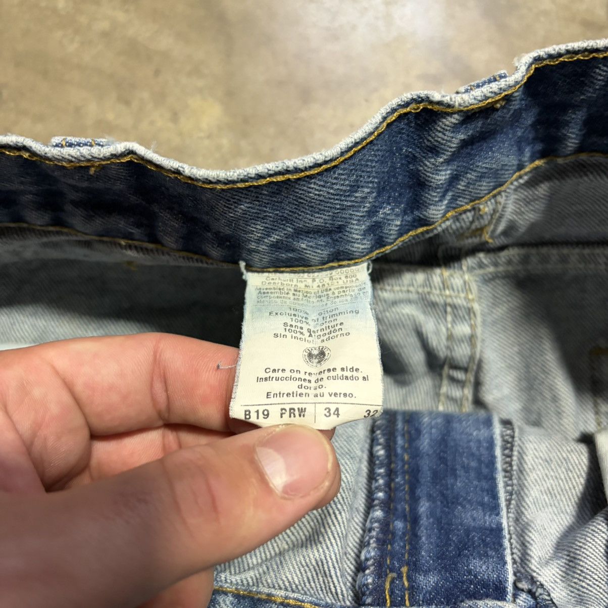 Carhartt Vintage Carhartt Relaxed Fit Denim Jeans Faded Washed Work Size US 33 - 10 Thumbnail