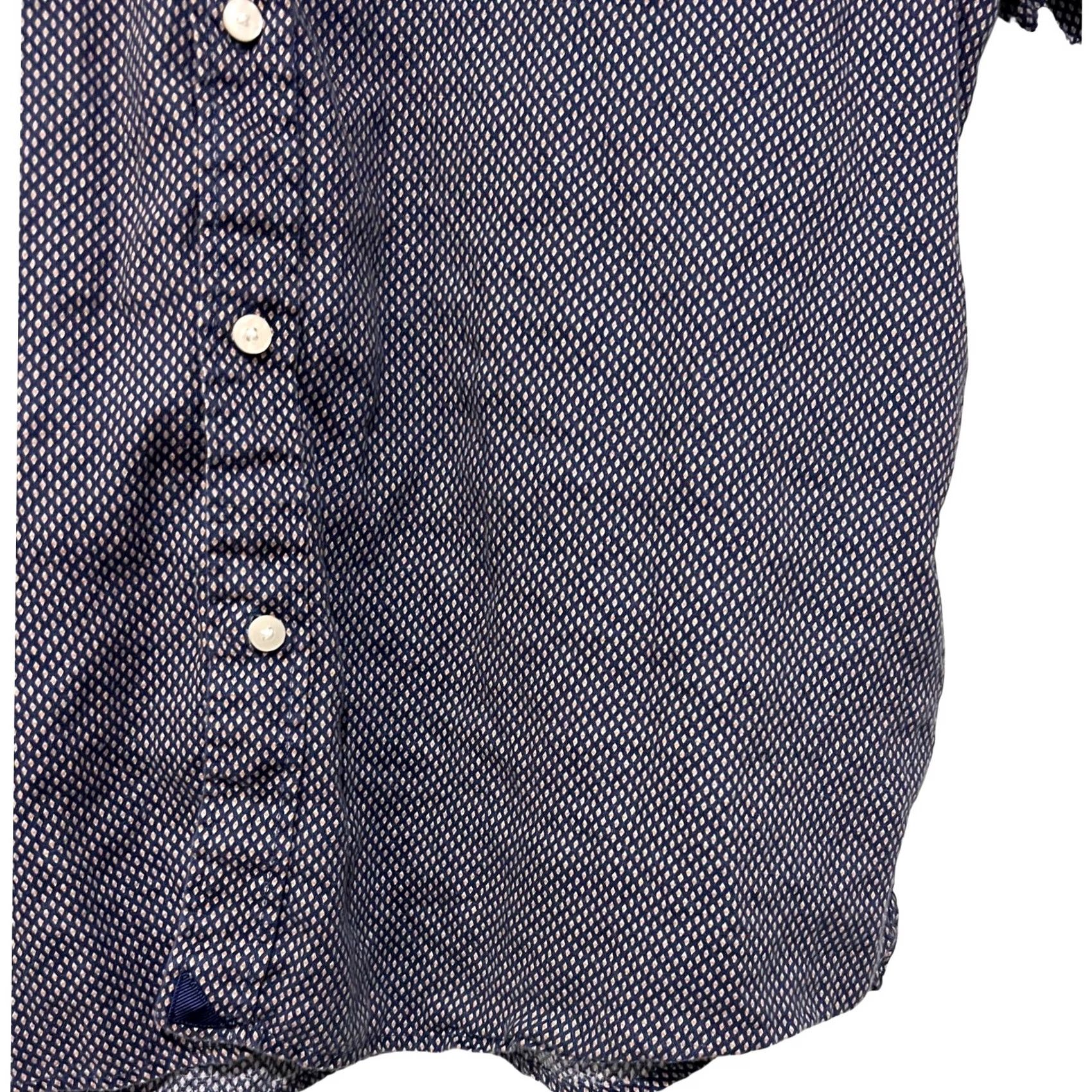 UNTUCKit VINTAGE UnTuckIt Shirt Blue Mens 2XL Linen Button Front Pocket XX-Large Shirt Button-Up Breathable Lightweight Casual Beach Size US XXL / EU 58 / 5 - 3 Thumbnail