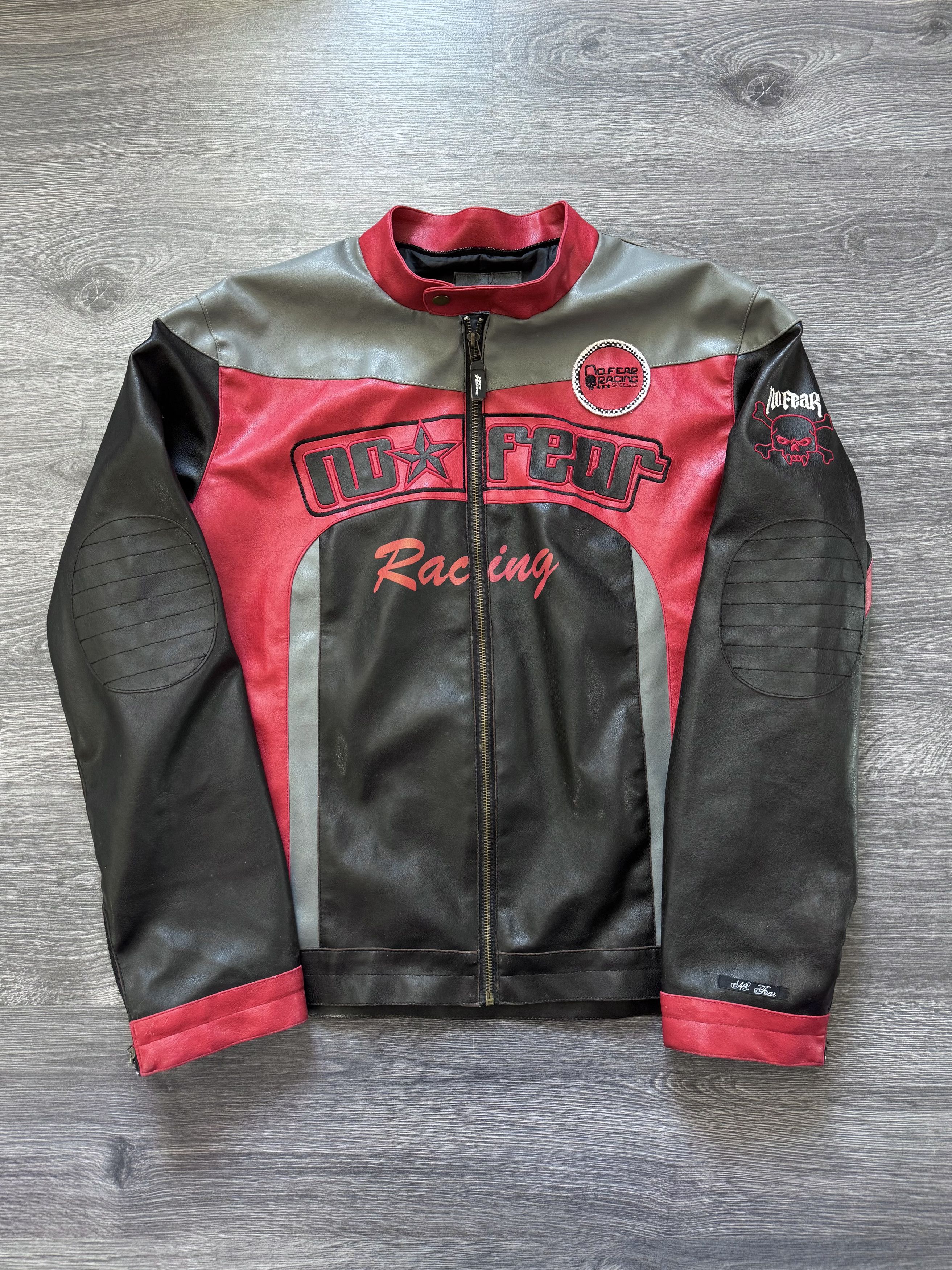 No Fear Vintage No Fear PVC Leather Jacket Y2K Size US L / EU 52-54 / 3 - 8 Thumbnail