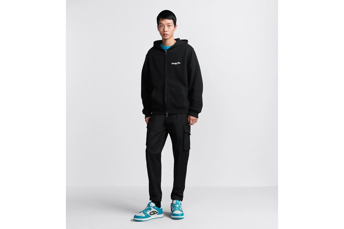 Dior o1bcso1str0226 Couture Zipped Hooded Sweatshirt in Black Size US S / EU 44-46 / 1 - 7 Thumbnail