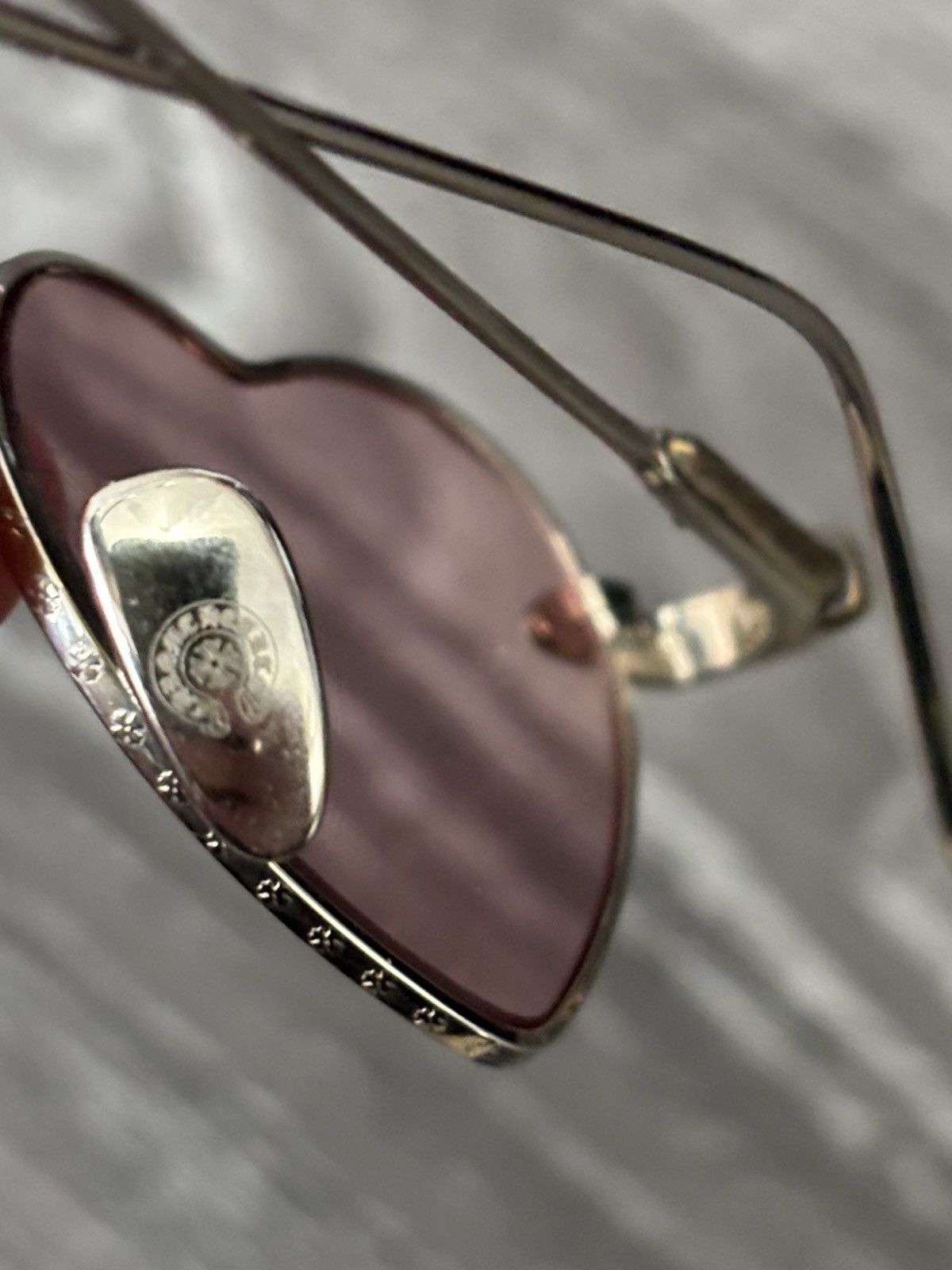 Chrome Hearts Bean Sunglasses Pink & Silver Size ONE SIZE - 7 Thumbnail