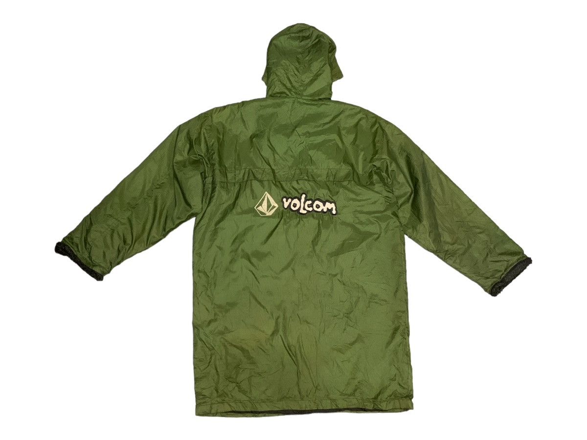 image of Skategang x Volcom Design Volcom Productions Skateboard Hoodie Jackets in Army Green (Size Large)