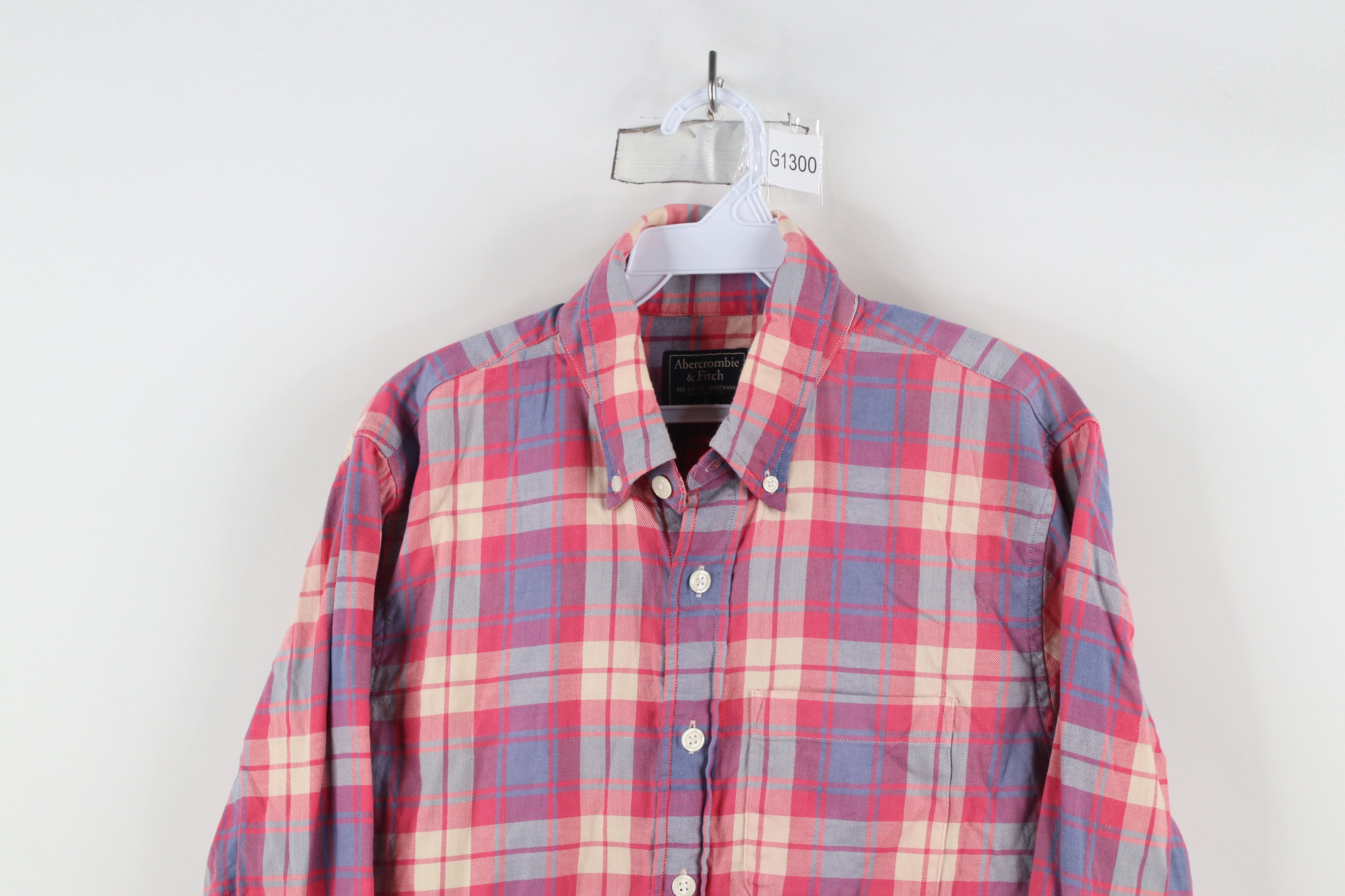 Abercrombie & Fitch × Vintage Vintage Y2K Abercrombie & Fitch Button Down Shirt Plaid Size US S / EU 44-46 / 1 - 2 Thumbnail
