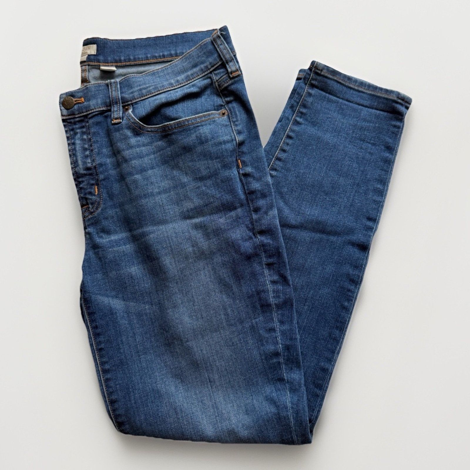 J.Crew J Crew Slim Fit Men's Dark Wash Blue Denim Jeans Pants W32 Size US 32 / EU 48 - 1 Thumbnail
