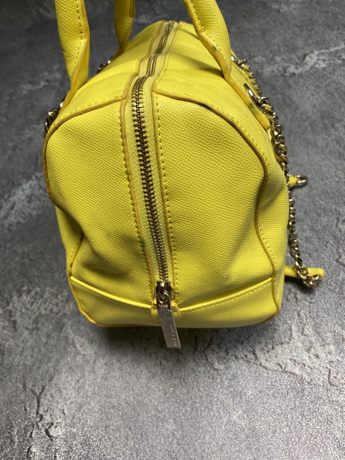 Versace Versace jeans bowling bag yellow Size ONE SIZE - 5 Thumbnail