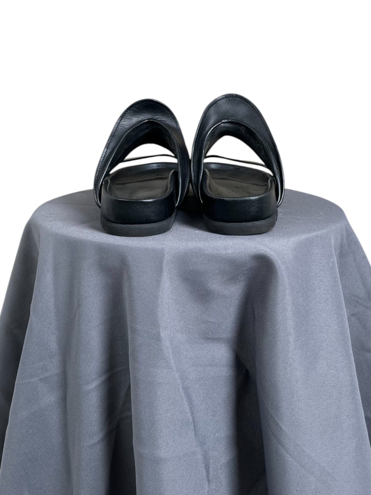 Rick Owens S/S 2020 Brancusi Granola Black Sandals Size US 6 / IT 36 - 3 Thumbnail