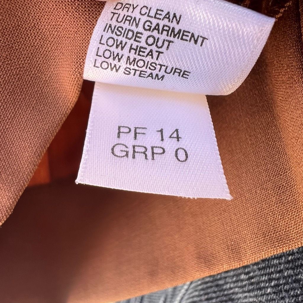St. John St. John Straight Leg Mid Rise Trouser Pants Press Pleats in Brown Women’s 10 Size 32" / US 10 / IT 46 - 9 Thumbnail