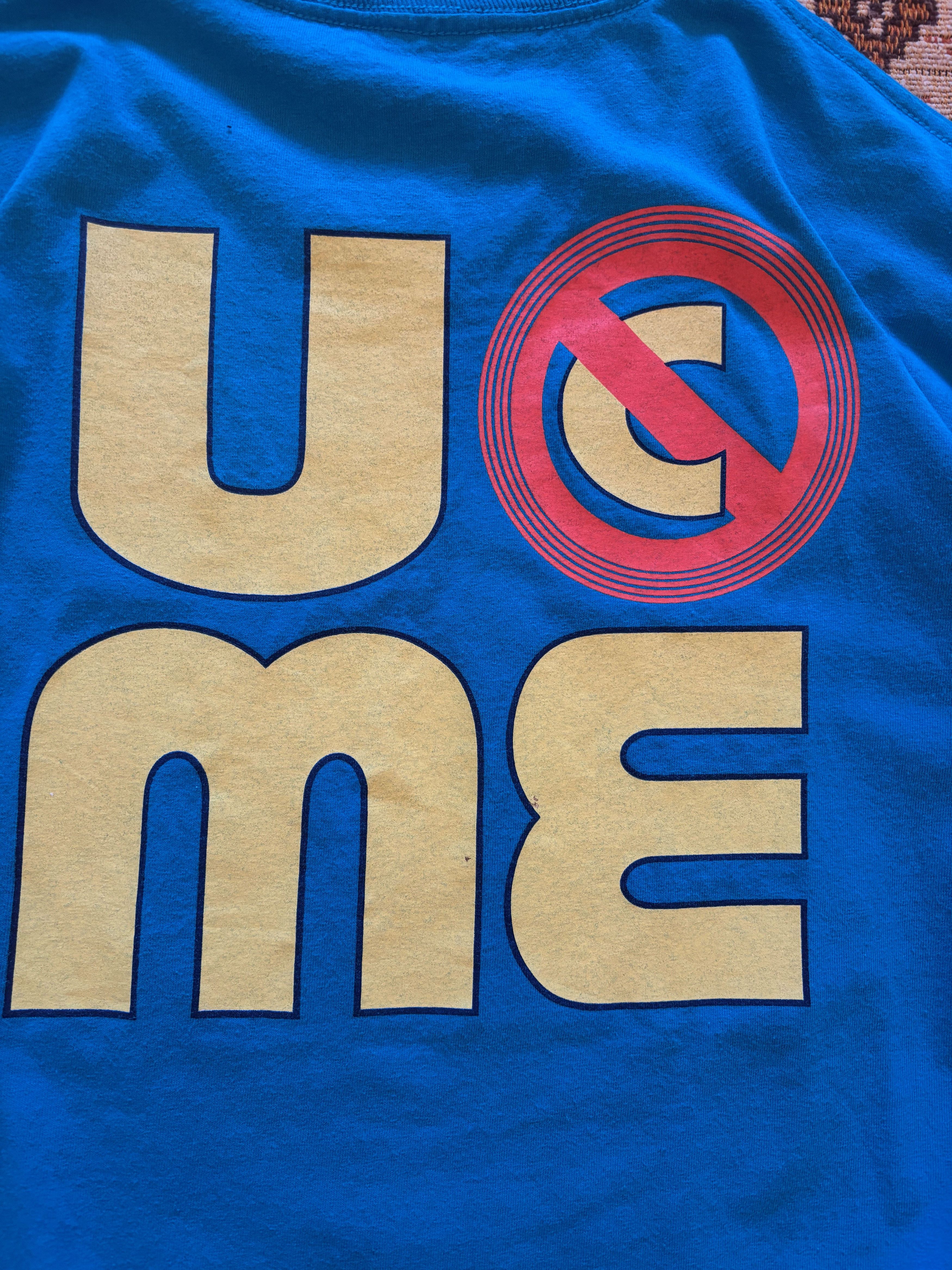 WWE WWE John Cena U Cant See Me Cartoon Print Tshirt Size US XL / EU 56 / 4 - 5 Thumbnail