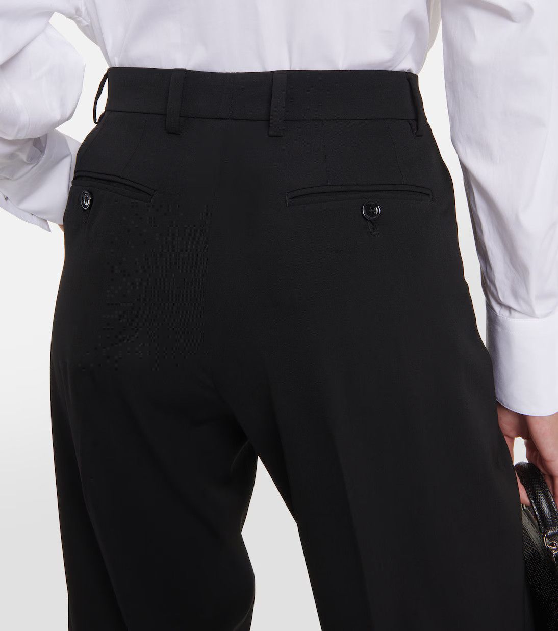 Dolce & Gabbana o1y0925 Casual Pant in Black Size 28" / US 6 / IT 42 - 3 Thumbnail