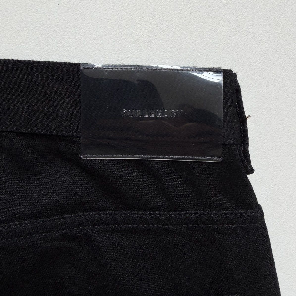 Our Legacy Washed Black Denim ‘Second Cut’ Jeans Size US 34 / EU 50 - 15 Thumbnail