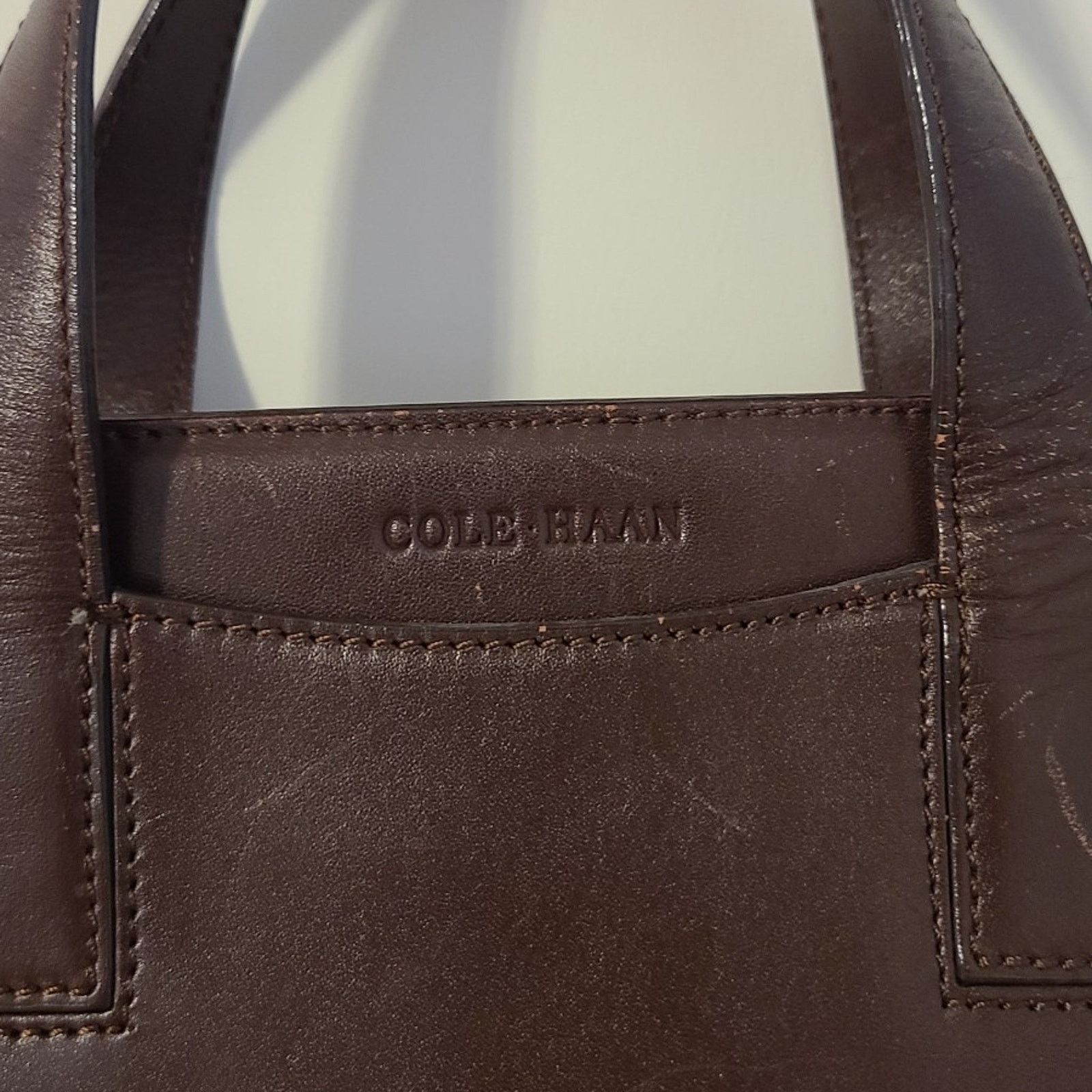 Cole Haan Cole Haan Leather Handbag Size ONE SIZE - 2 Thumbnail