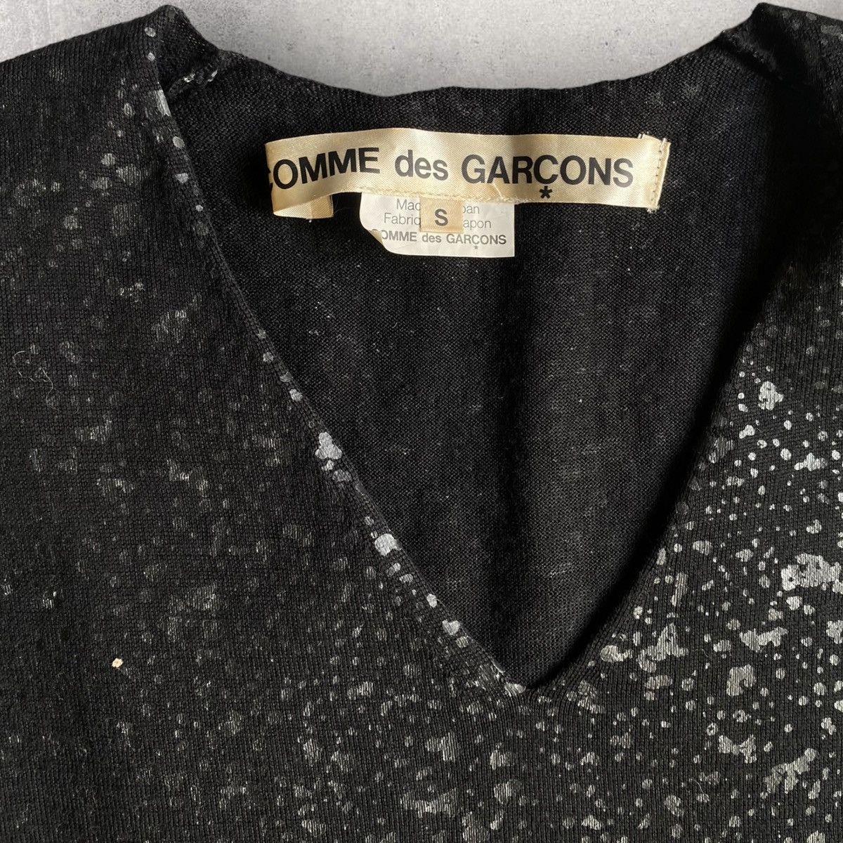 Comme des Garcons 2012 Color Splash Sleeveless Size S / US 4 / IT 40 - 4 Thumbnail