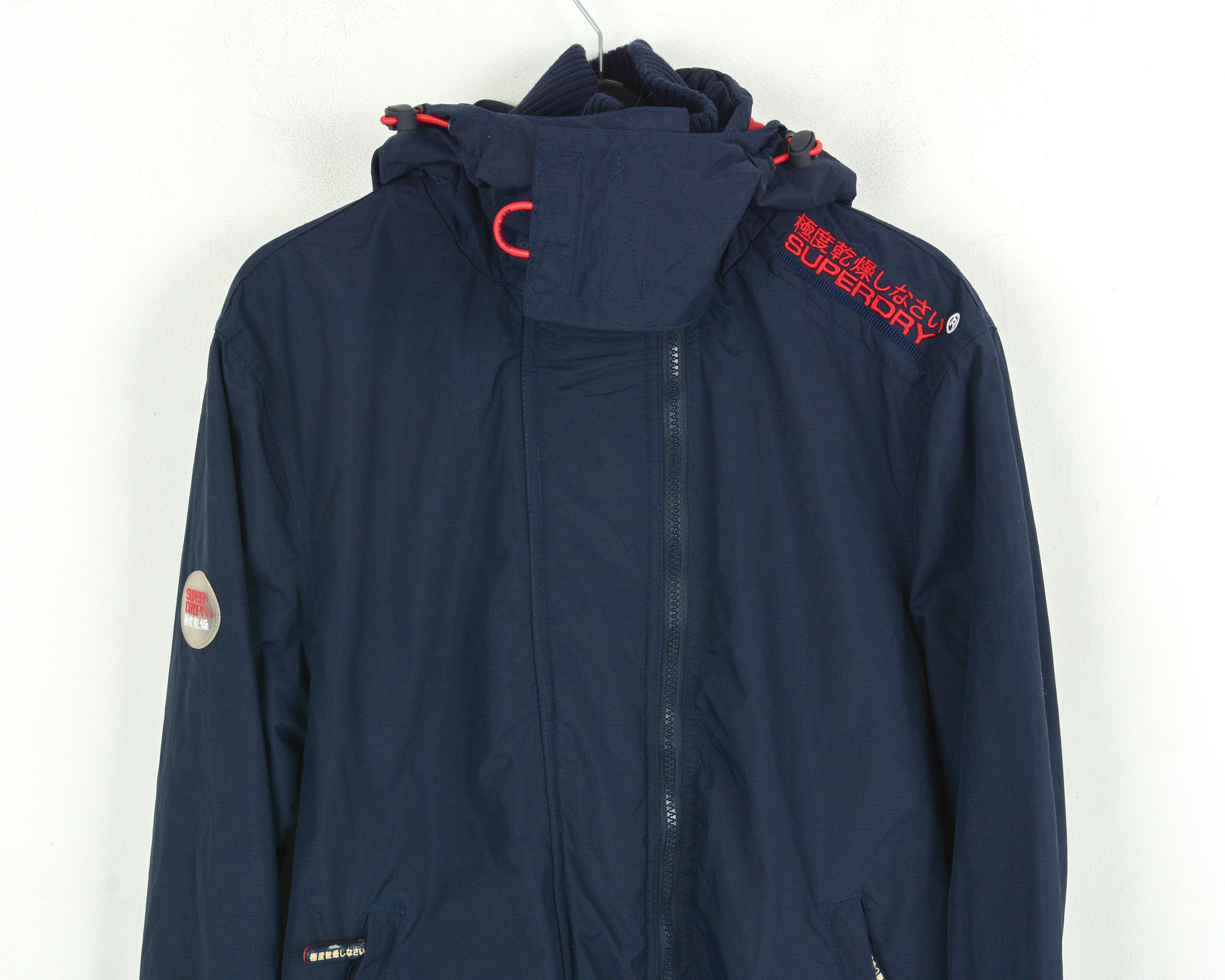 Superdry Windcheater Jacket S Coat Windbreaker Triple Zip Hooded Size US S / EU 44-46 / 1 - 2 Thumbnail