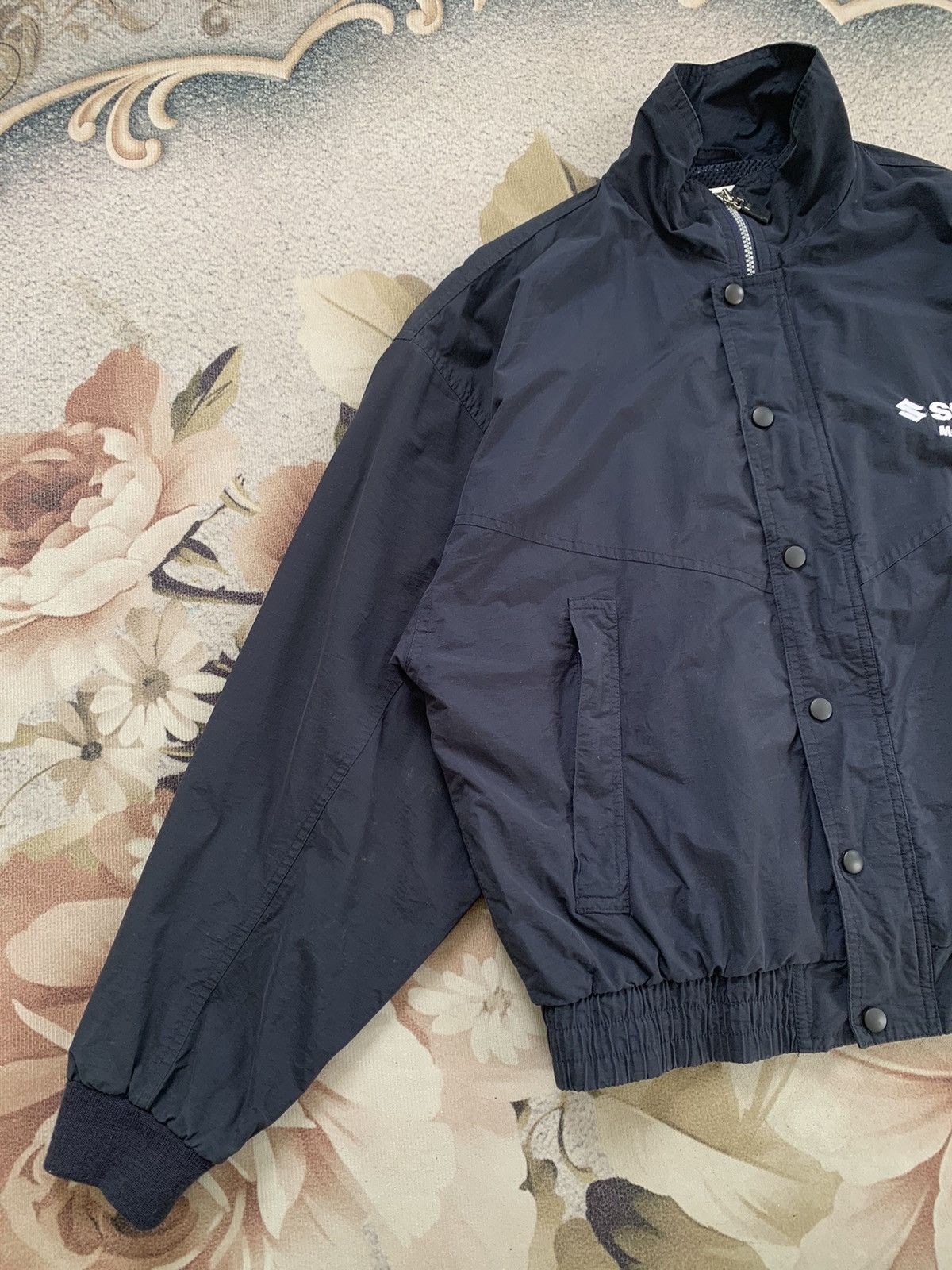 Japanese Brand Vtg Suzuki MotorSports Big Logo Embroidered Jacket Size US L / EU 52-54 / 3 - 3 Thumbnail