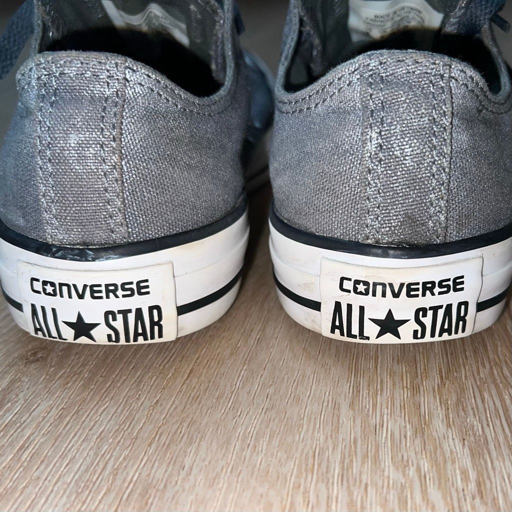 Converse Converse All Star Chuck Taylor Low Top Sneakers, Gray Denim Color, Women’s US 6 Size US 6 / IT 36 - 4 Thumbnail