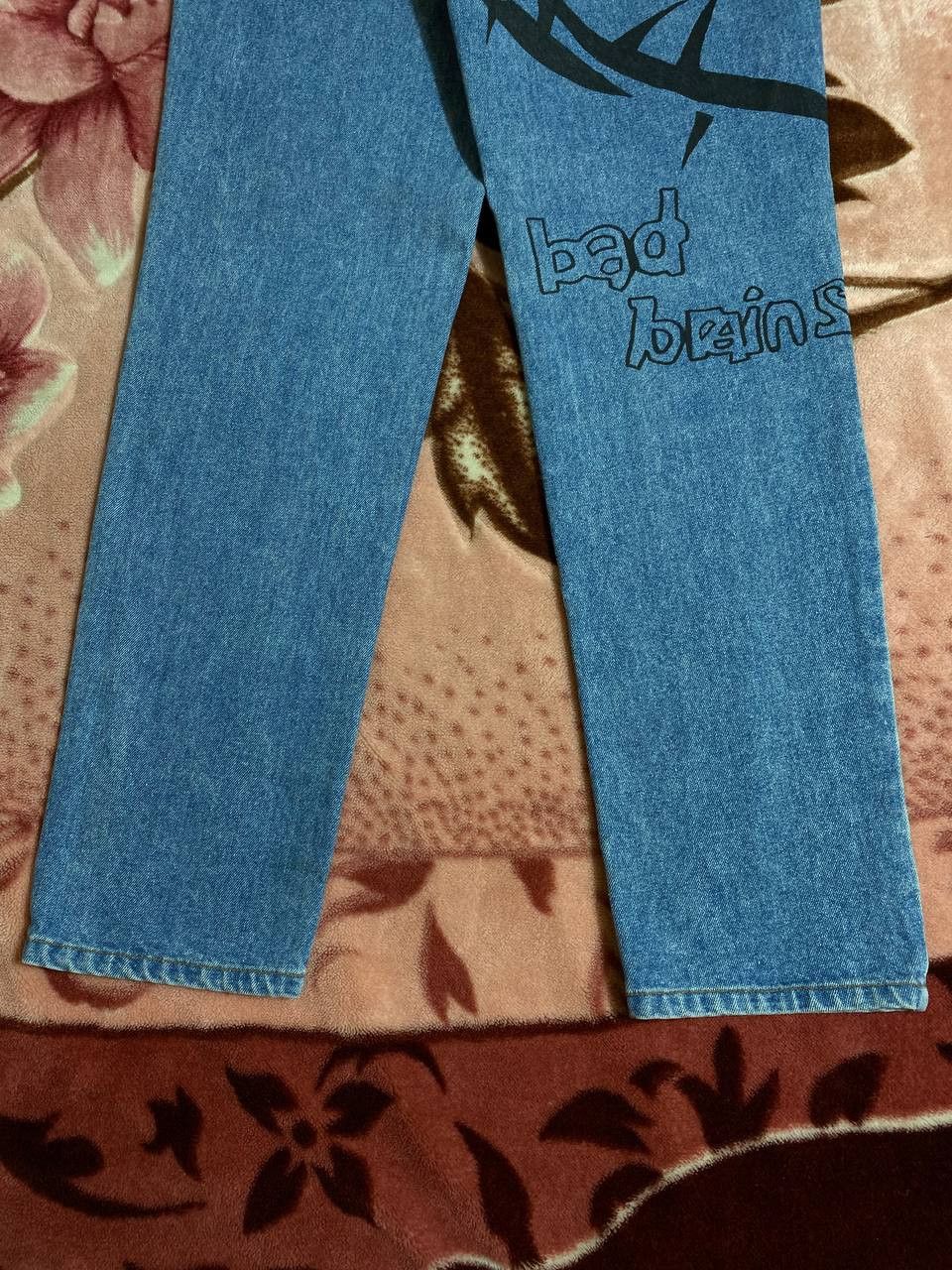 Vintage Vintage distressed print bad brins japanese opium jeans Size US 30 / EU 46 - 13 Thumbnail