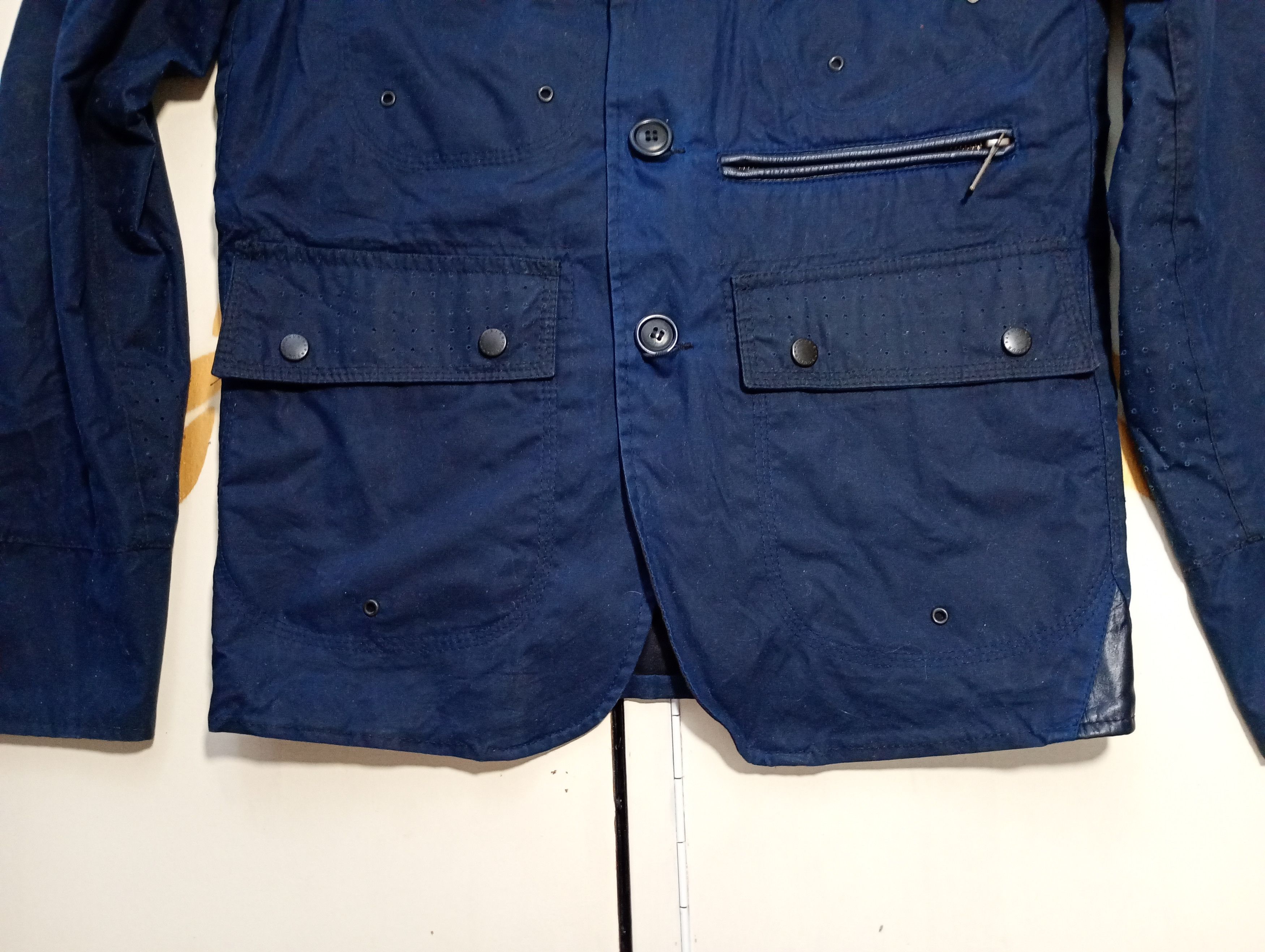 Barbour Barbour White Mountaineering Wax Lapel Jacket Size US S / EU 44-46 / 1 - 4 Thumbnail