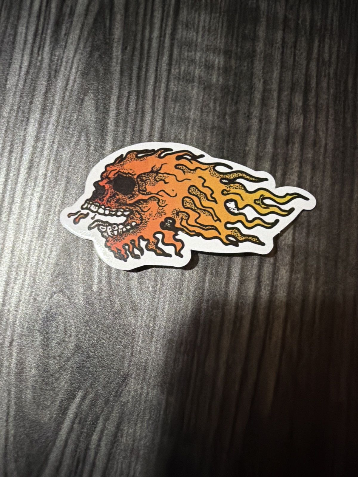 Hypebeast Flaming Skull Sticker Size ONE SIZE - 1 Thumbnail