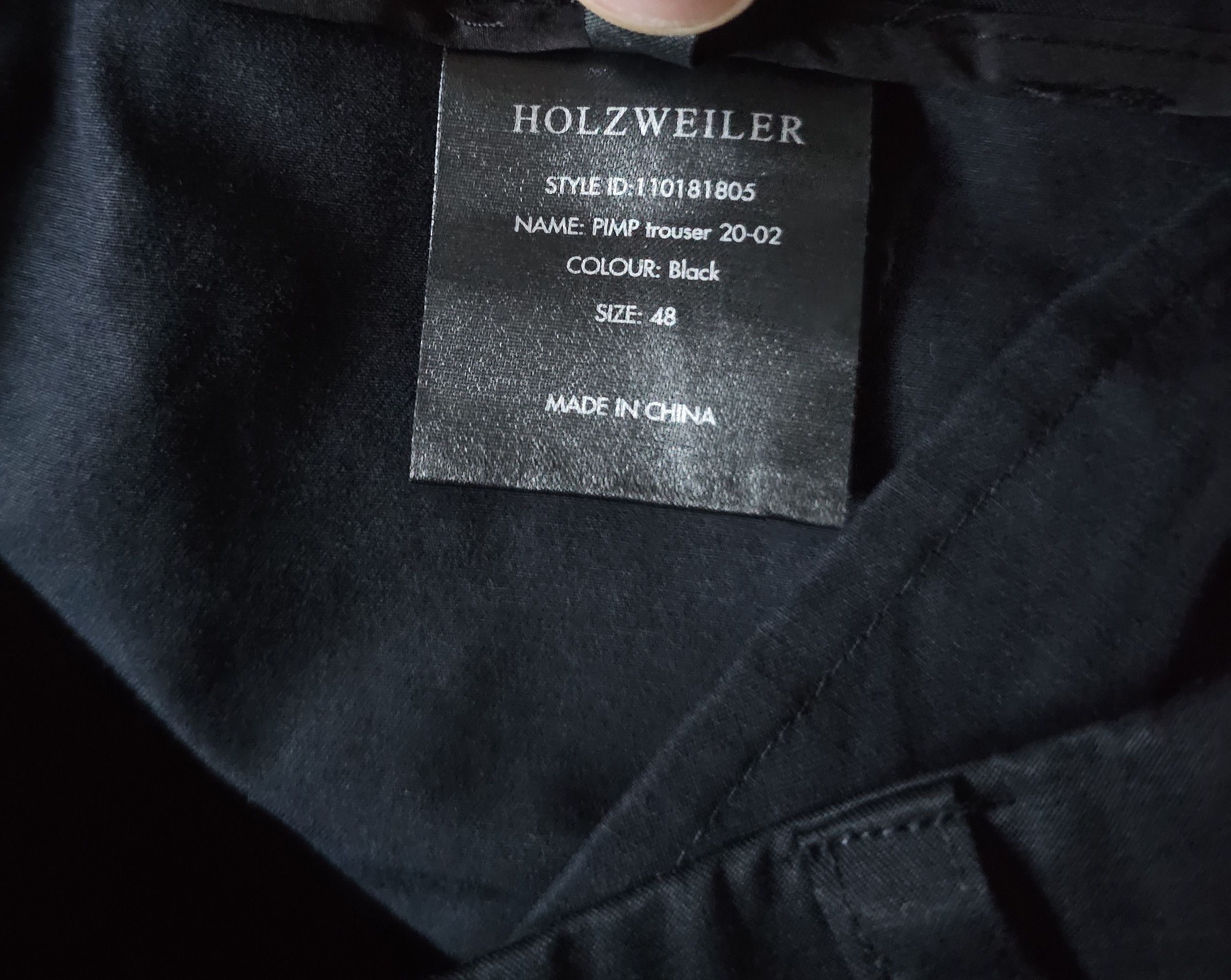 Holzweiler Holzweiler Pimp Trousers black cargo M 48 Size US 32 / EU 48 - 6 Thumbnail
