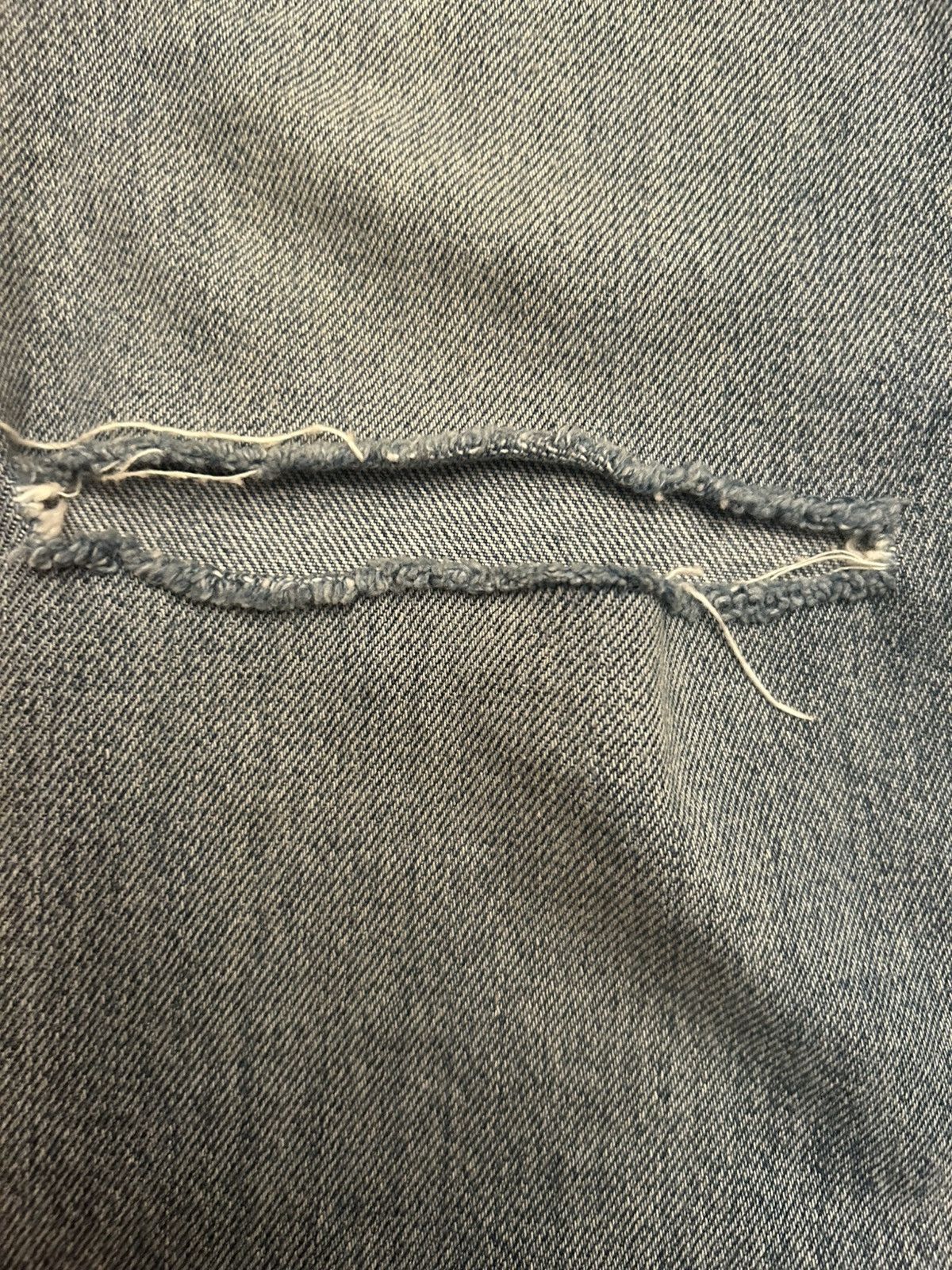 Saint Laurent Paris Saint Laurent SLP 2015FW Double Knee Slashed Jeans Size US 34 / EU 50 - 4 Thumbnail
