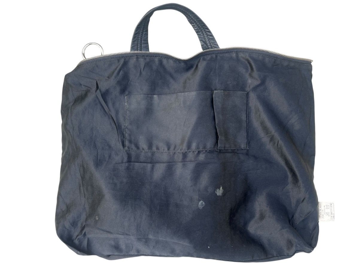 Leather Vintage 90s Martine Sitbon Distressed Patina Leather Bag Size ONE SIZE - 19 Thumbnail