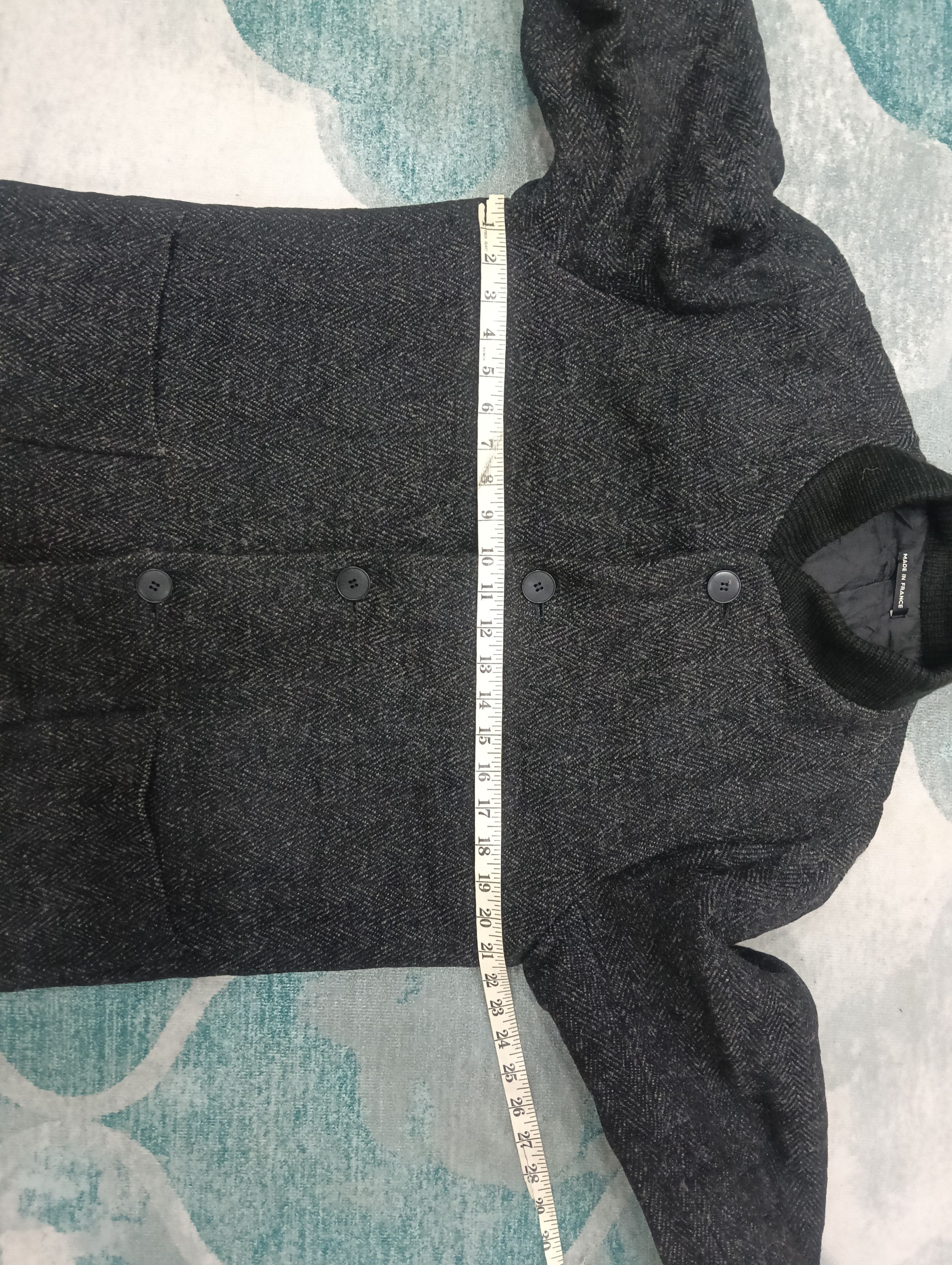 Vintage × agnes b. Vintage Agnes B Wool Jacket Buttons Up Size US L / EU 52-54 / 3 - 12 Thumbnail
