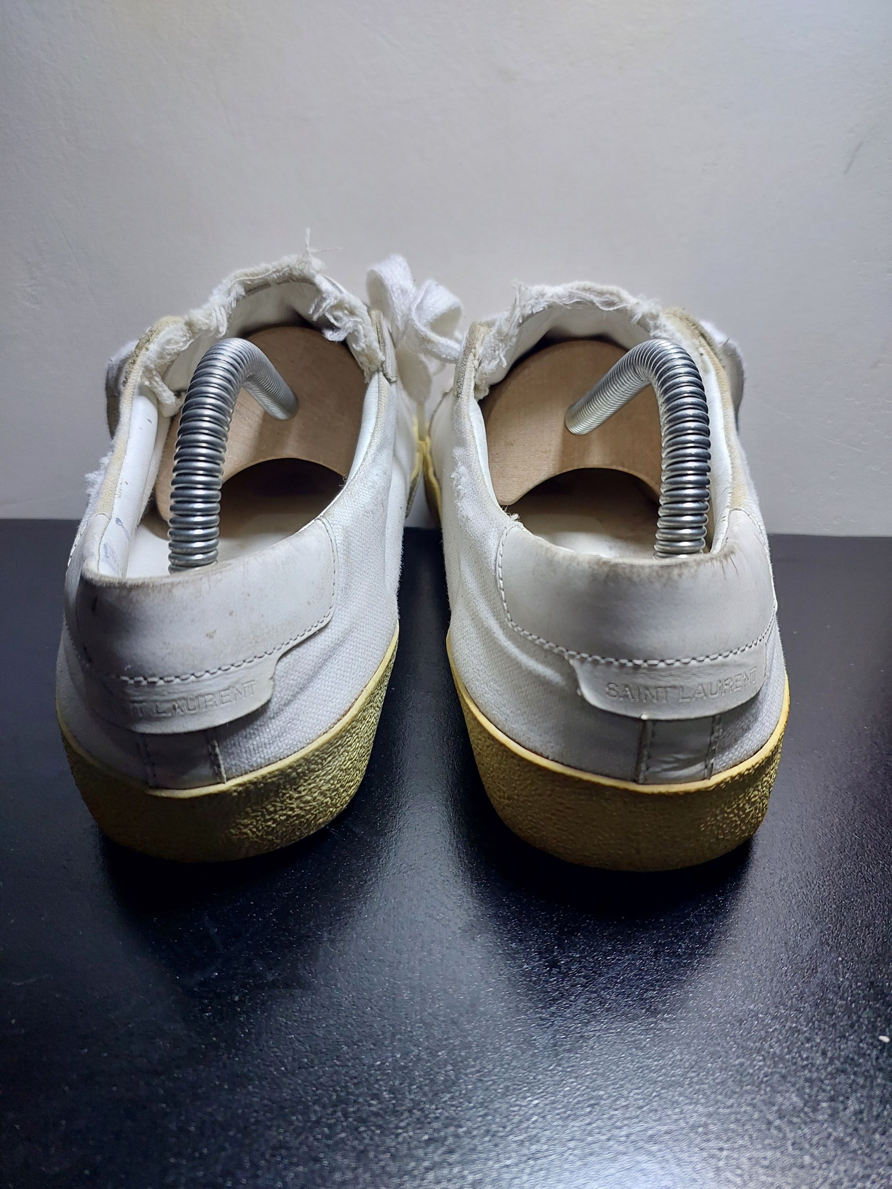 Saint Laurent Paris SAINT LAURENT Distressed Canvas Size US 6.5 / EU 39-40 - 5 Thumbnail