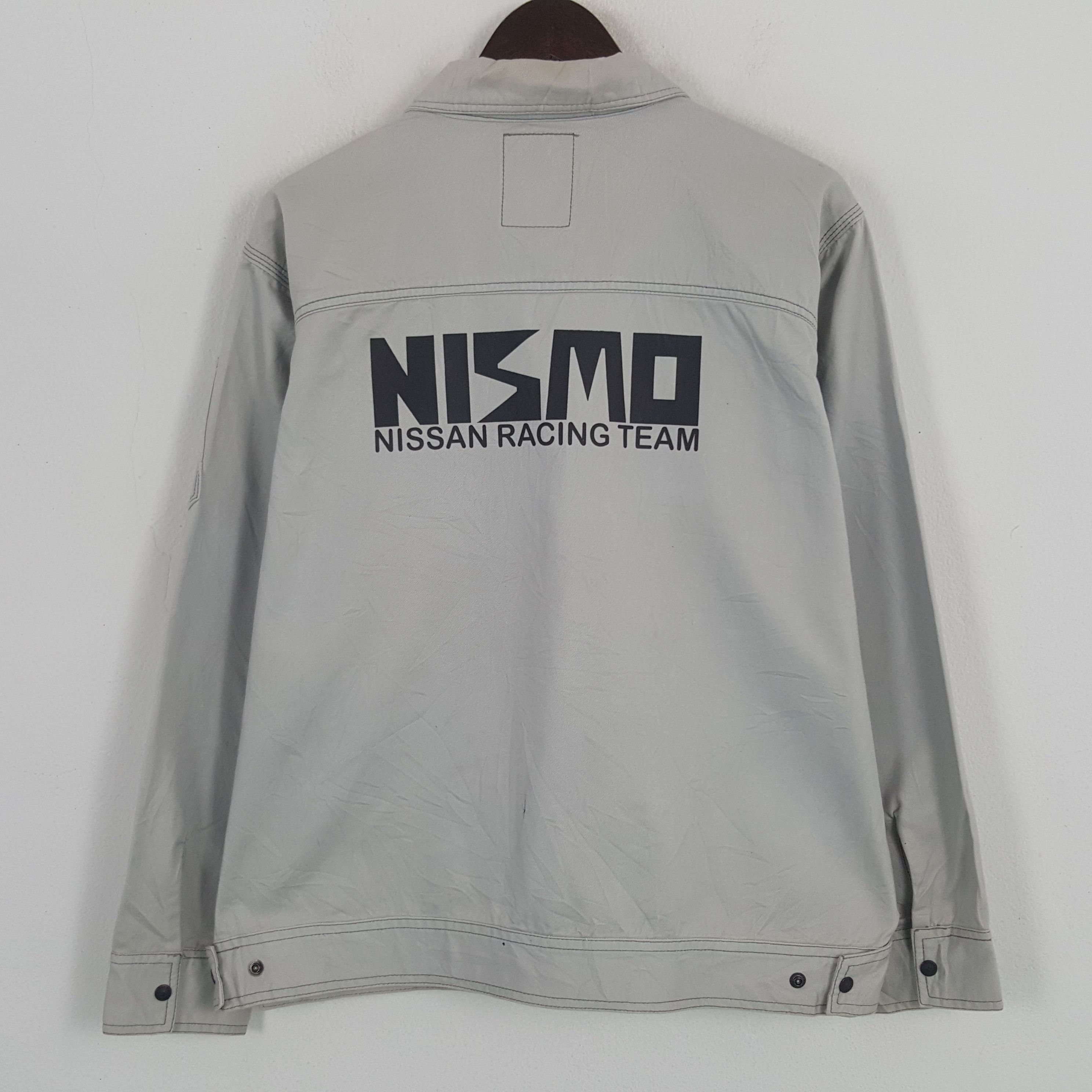 Japanese Brand × Vintage Vintage Nissan Racing Team Custom Art Worker Sport Jacket Size US L / EU 52-54 / 3 - 1 Thumbnail