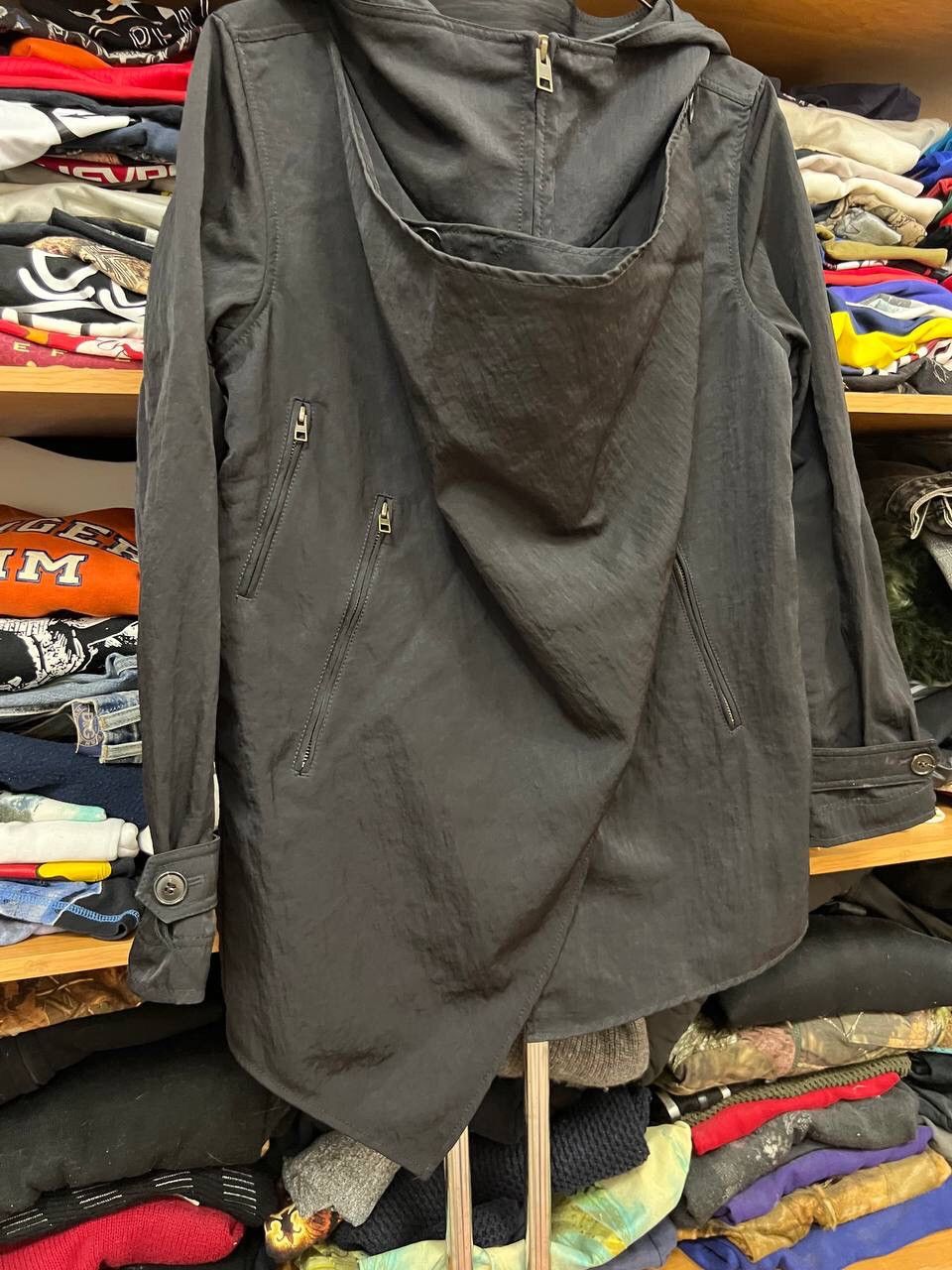 Allsaints AllSaints Opium Black Abstract Design Avant Garde Y2K Jacket Size M / US 6-8 / IT 42-44 - 3 Thumbnail