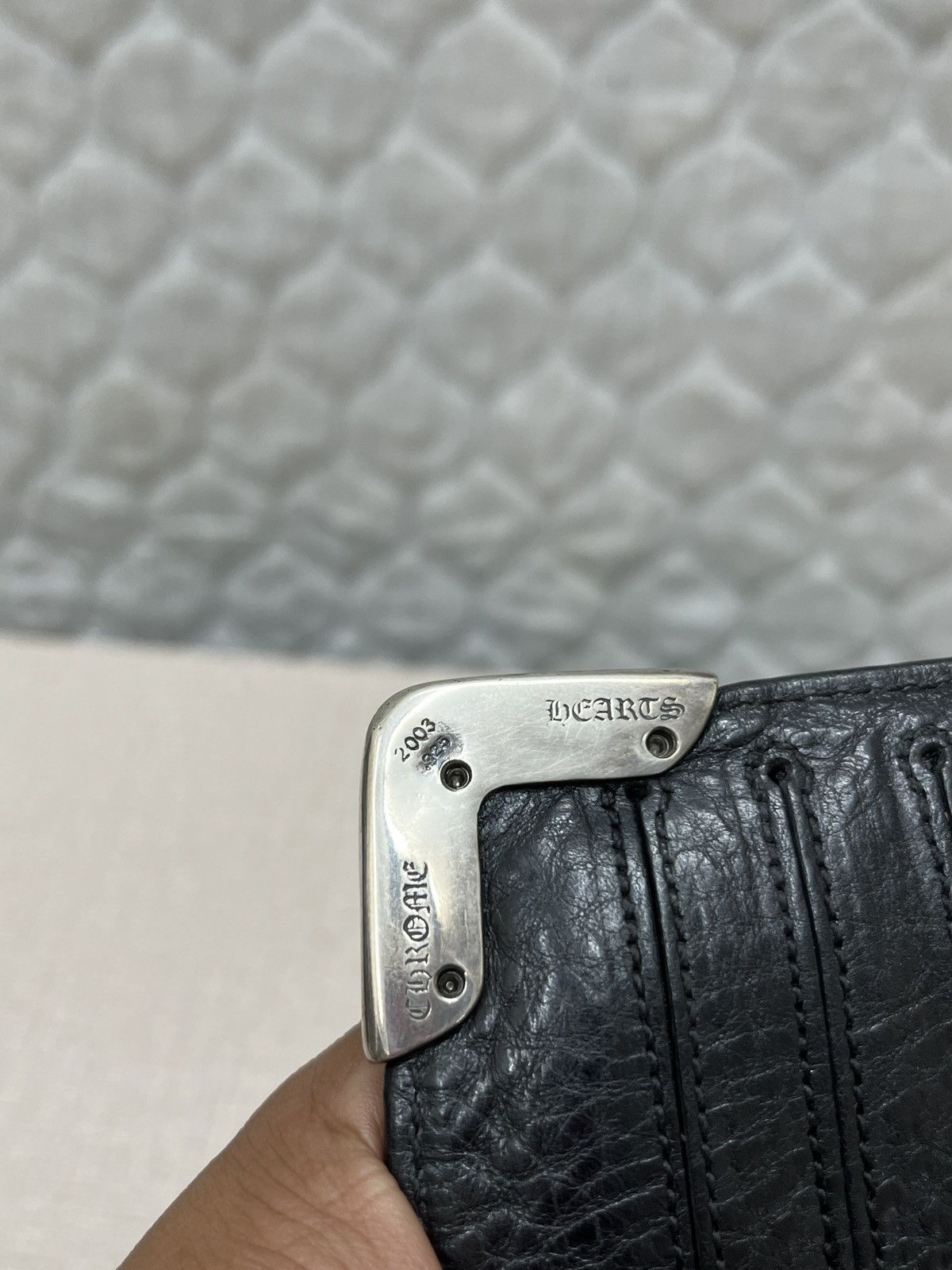 Chrome Hearts 🔥🔥🔥STEALS CHROME HEARTS ALLIGATOR WALLET Size ONE SIZE - 18 Thumbnail