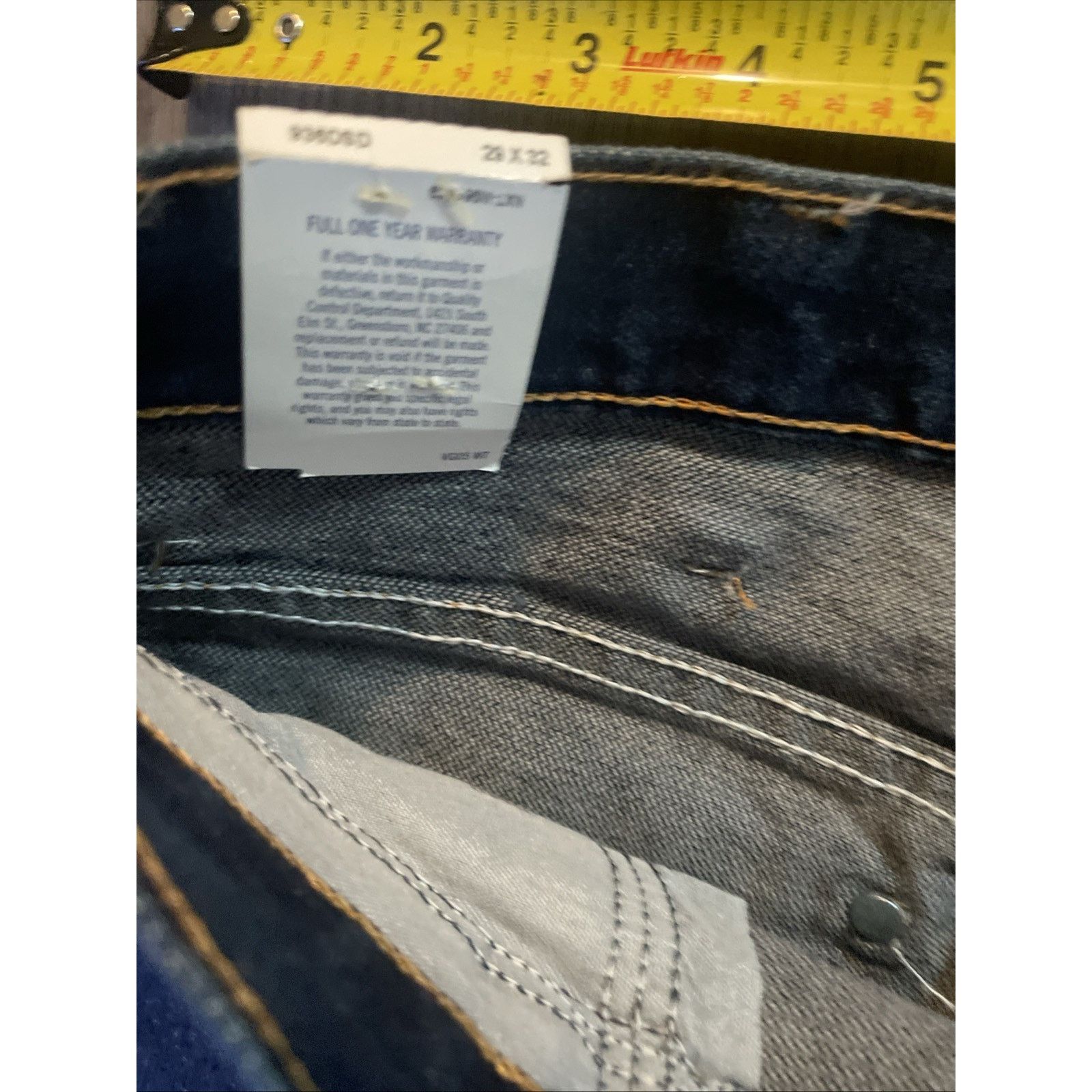 Wrangler Wrangler, 936, Slim Fit, Jeans, Men’s 29x32, Cowboy Cut Size US 29 - 9 Thumbnail