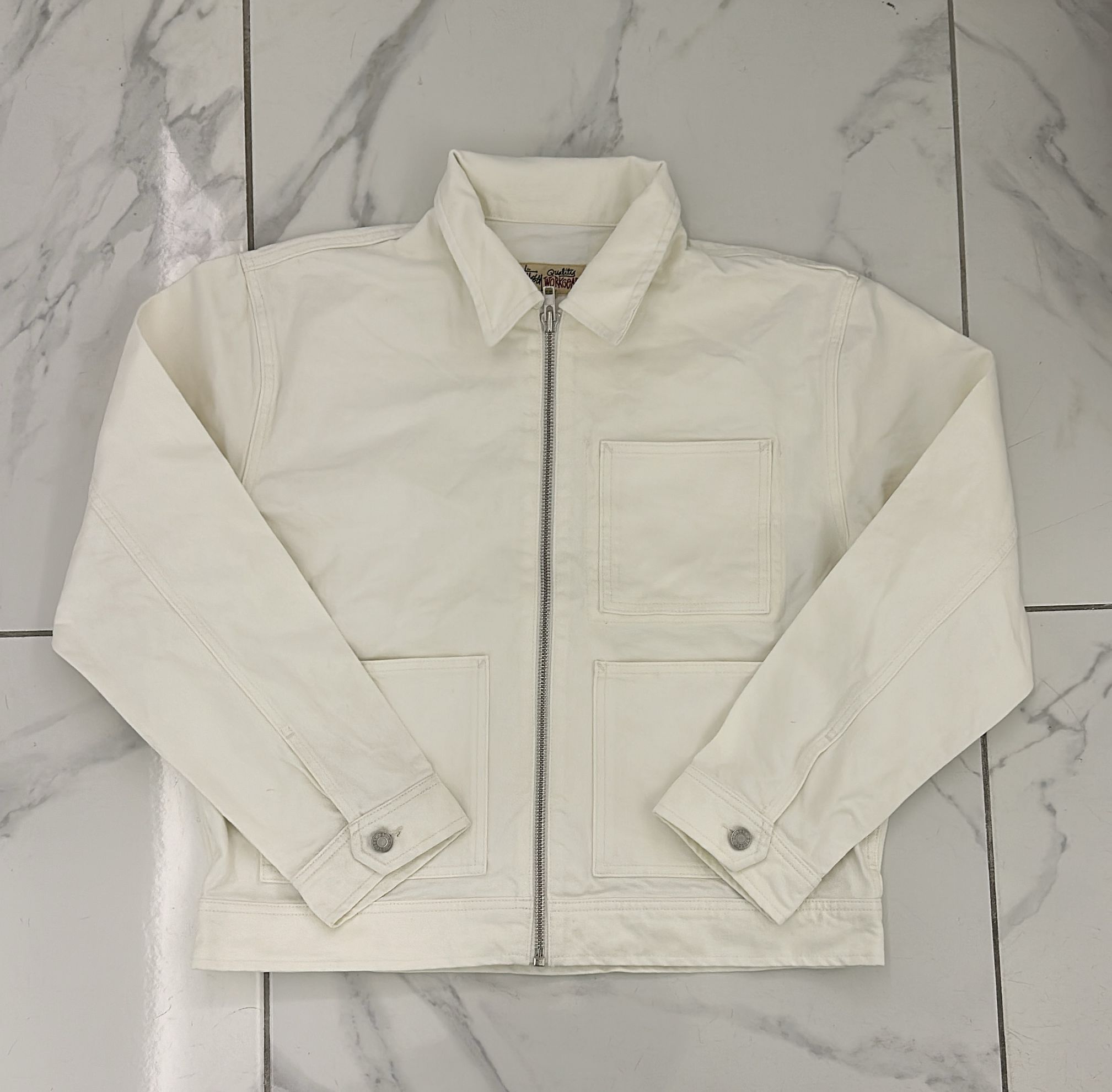 Stussy STUSSY SS-LINK ZIP WORK JACKET | Grailed