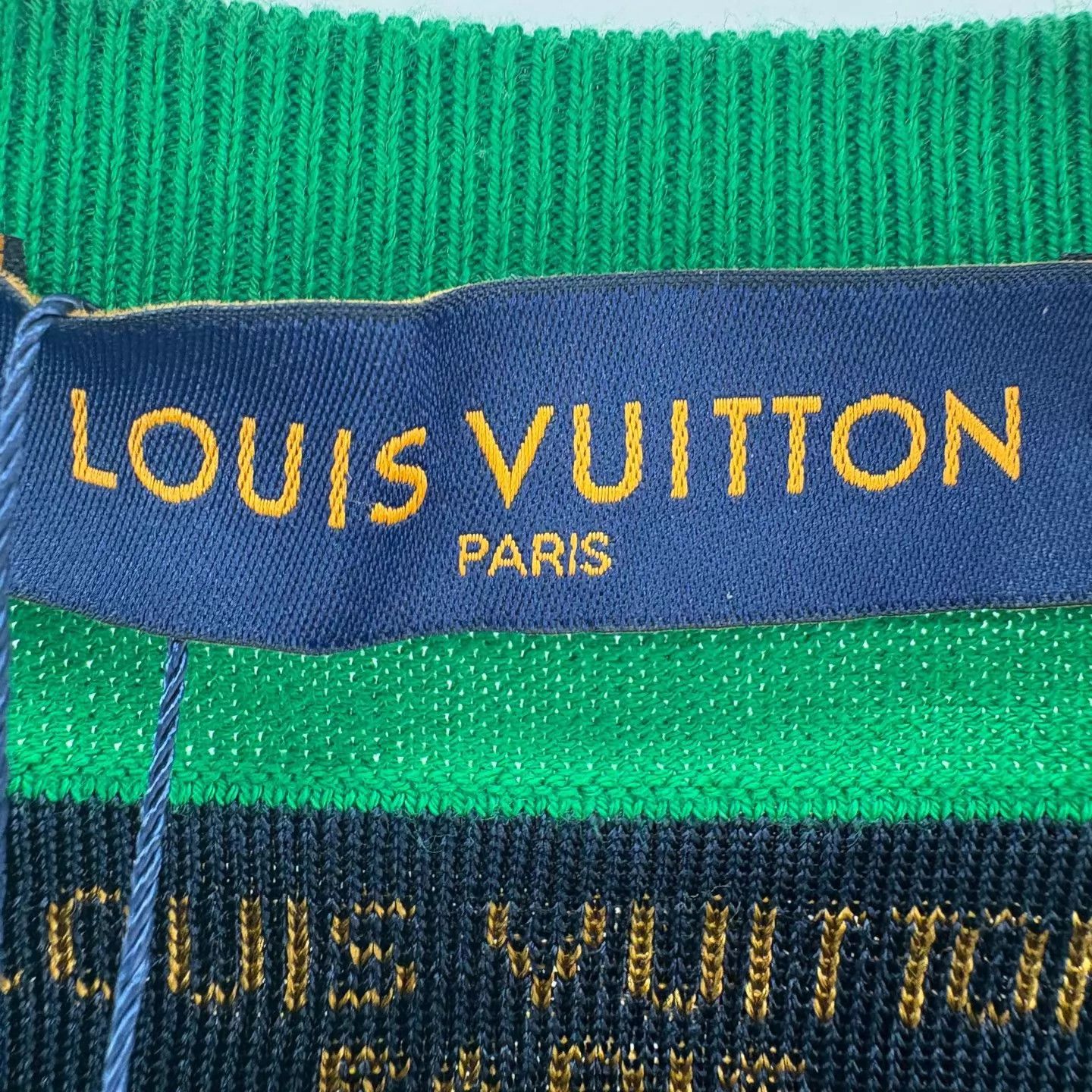 Louis Vuitton LV Green Print Short Sleeve T-shirt L New Size US L / EU 52-54 / 3 - 5 Thumbnail