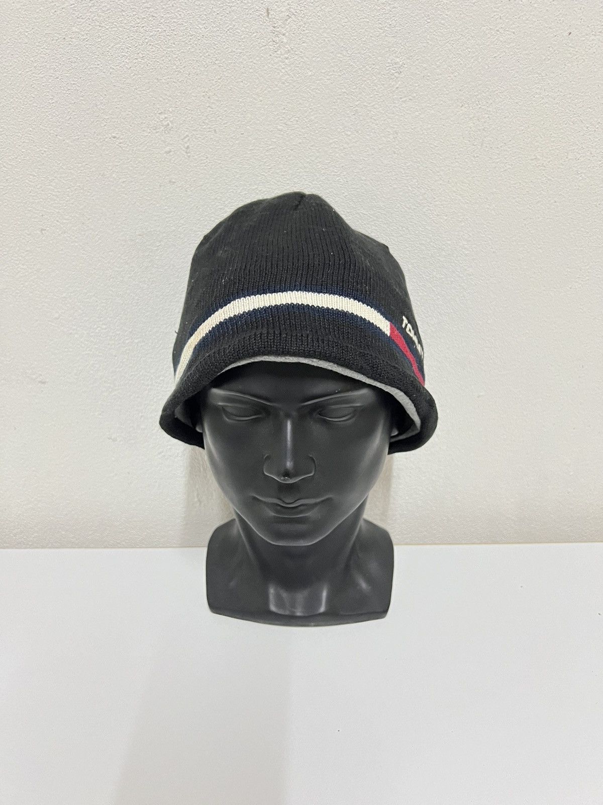 Tommy Hilfiger Tommy Hilfiger Spell Out Beanie Hats Size ONE SIZE - 2 Thumbnail
