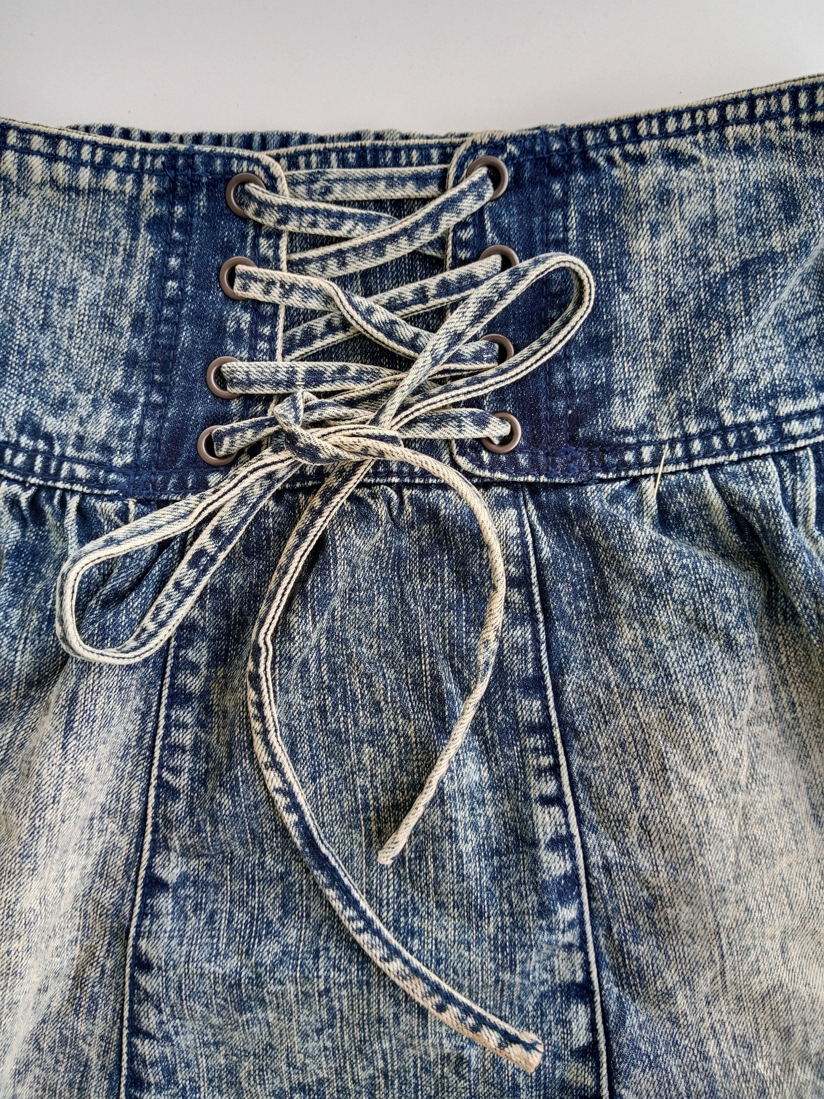 Vintage Vintage Repipi Armario Mini Skirt Denim Japanese Brand Size 26" / US 2 / IT 38 - 5 Thumbnail