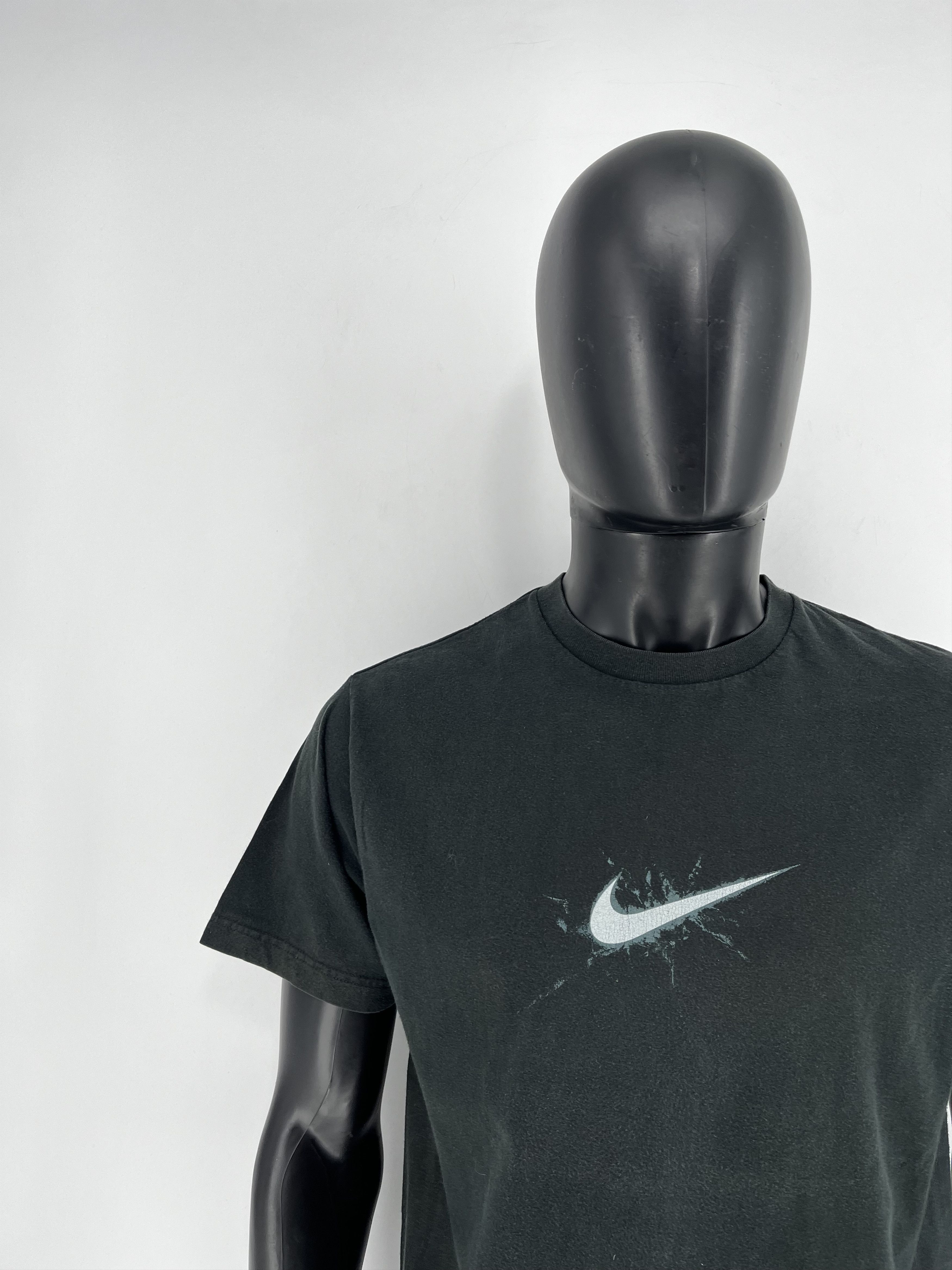 Band Tees × Nike Vintage Y2K Nike Center Swoosh Logo T-Shirt Size US M / EU 48-50 / 2 - 5 Thumbnail