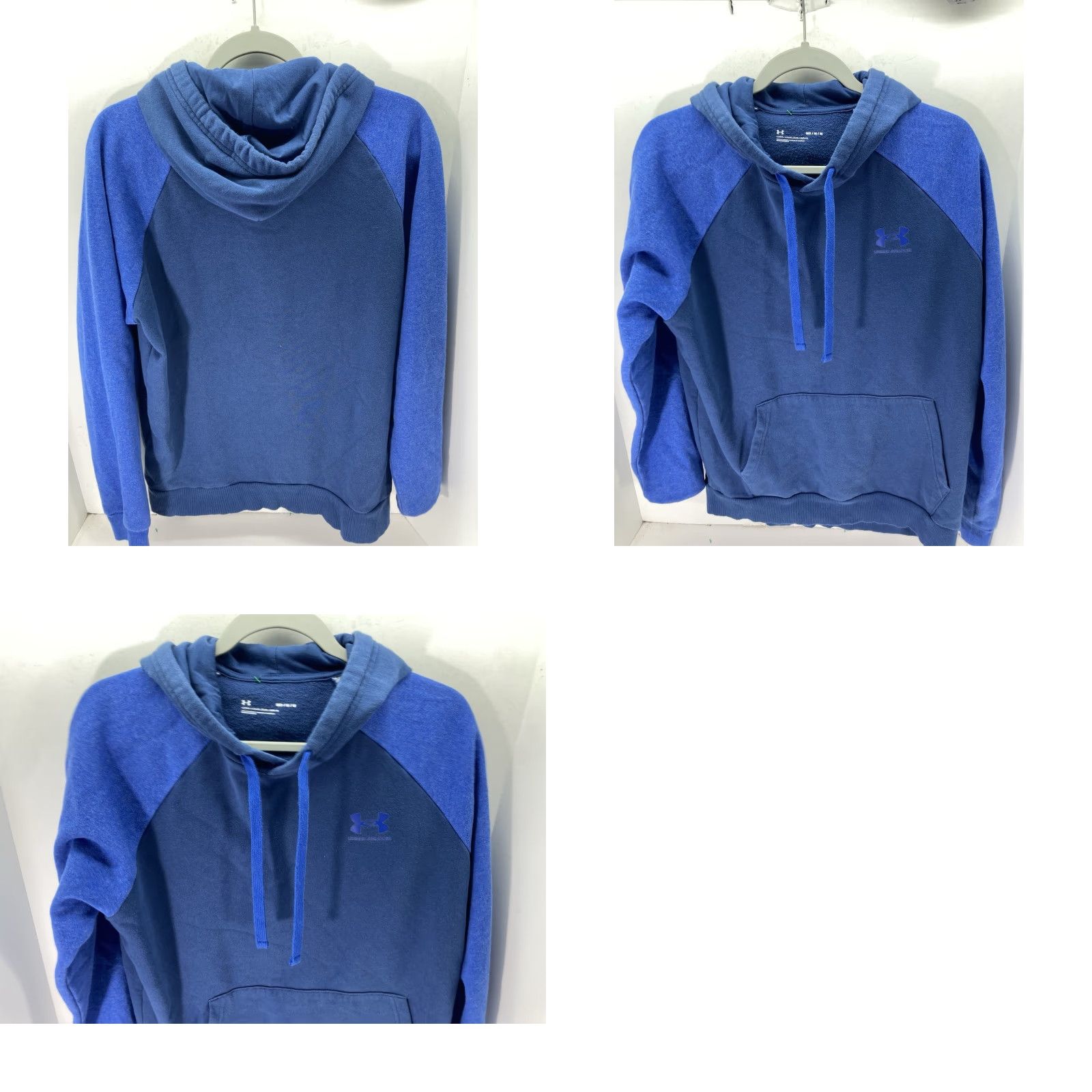 Under Armour Under Armour Hoodie Sweatshirt Men Size M Blue Pullover Cotton Long Sleeve Size US M / EU 48-50 / 2 - 9 Thumbnail
