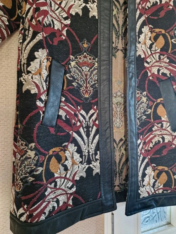 Other QuZu Jacquard Coat Cardigan Coat TapestryPatternBohoVintage Size M / US 6-8 / IT 42-44 - 4 Thumbnail