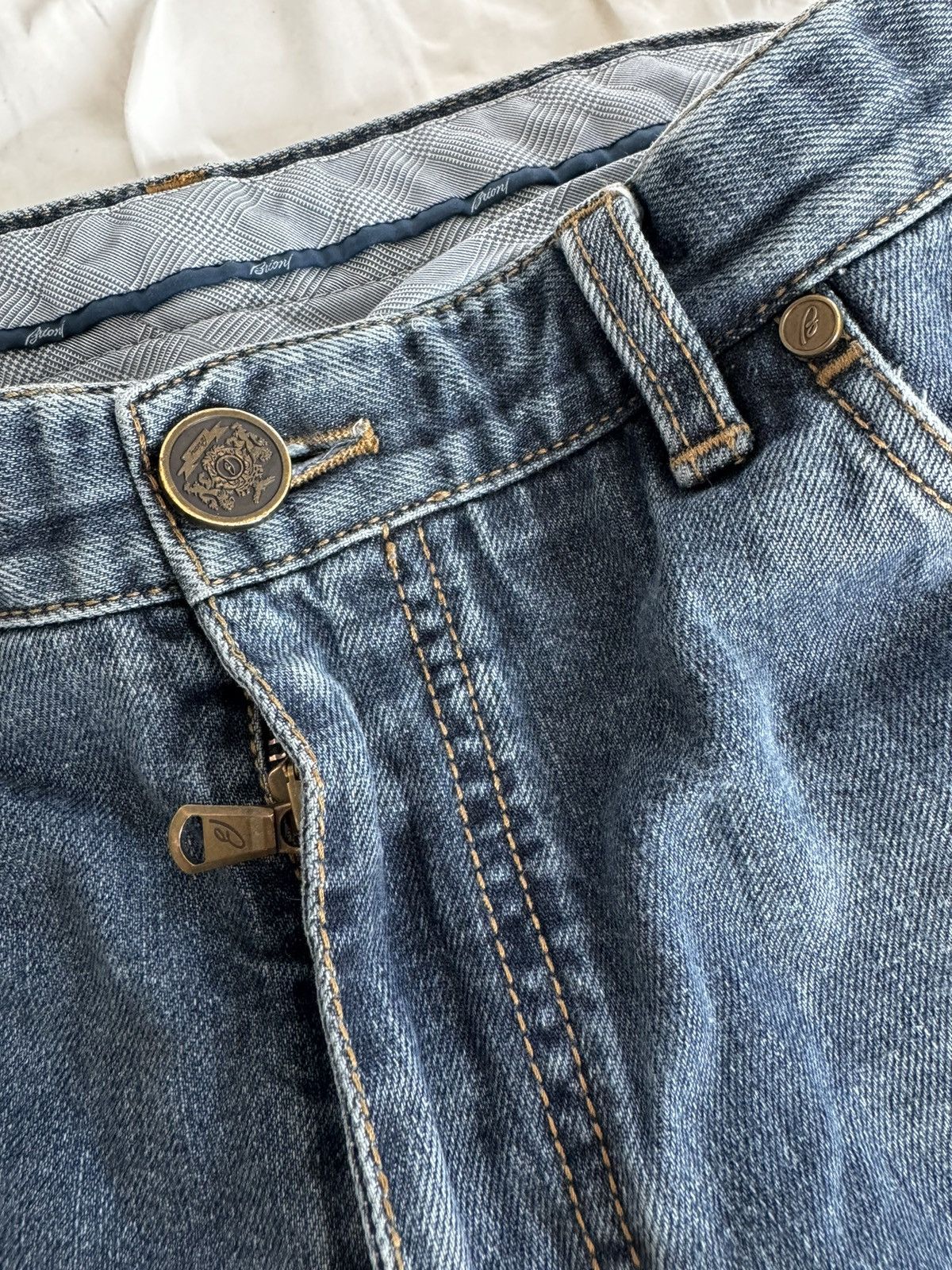 Brioni BRIONI relaxed fit jeans Size US 32 / EU 48 - 2 Thumbnail